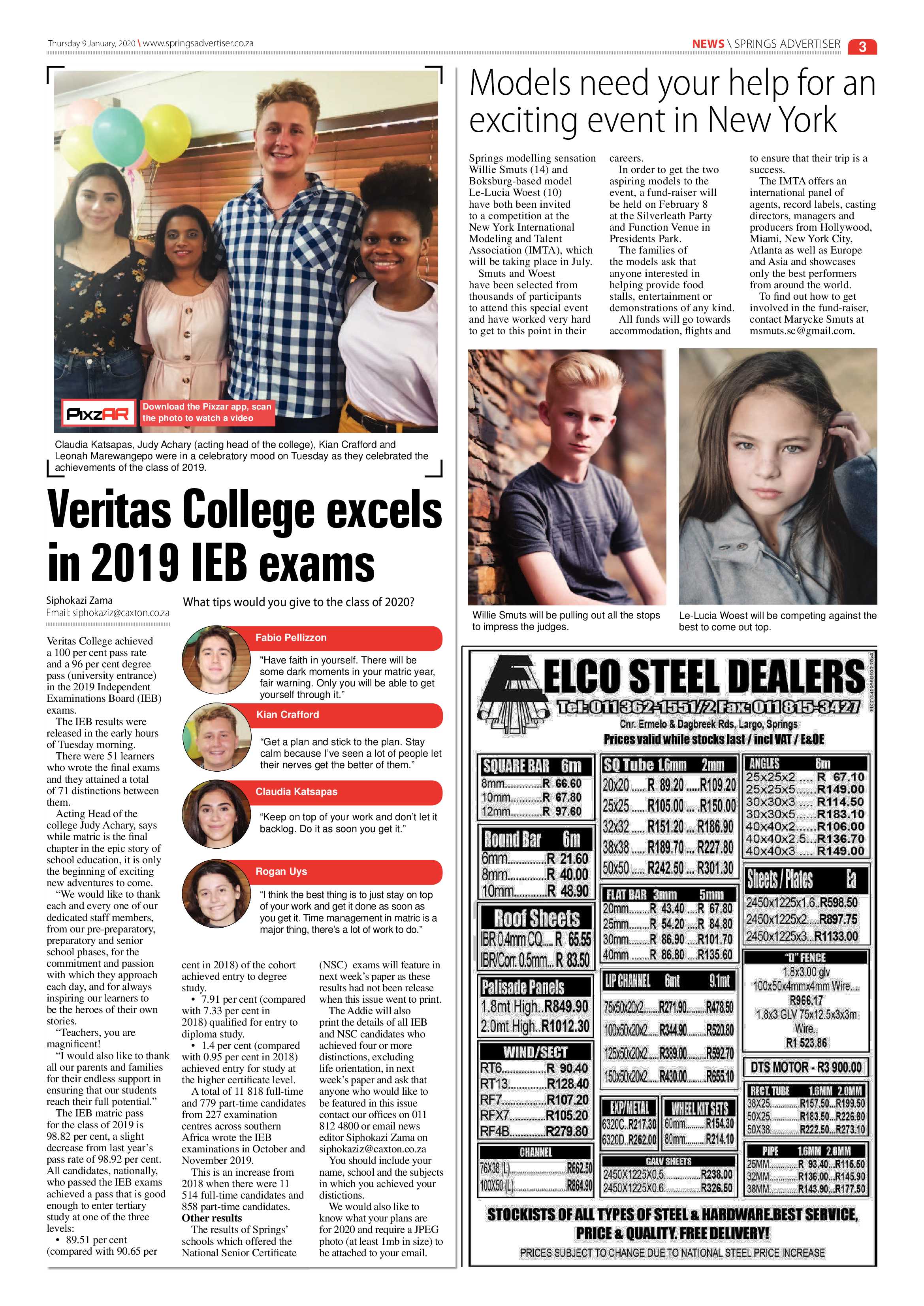 Springs Advertiser 09 January 2020 page 3