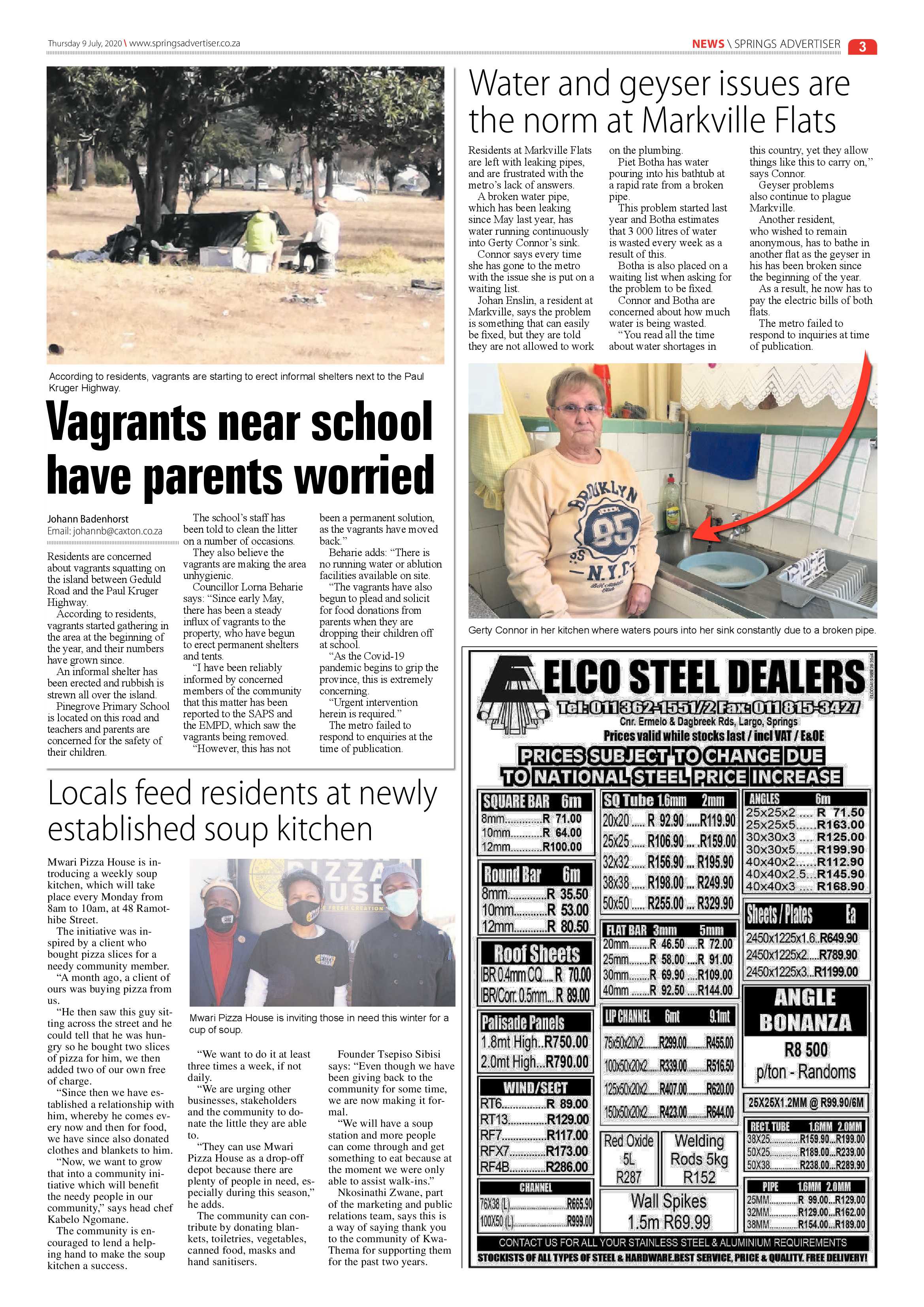 Springs Advertiser 09 July 2020 page 3