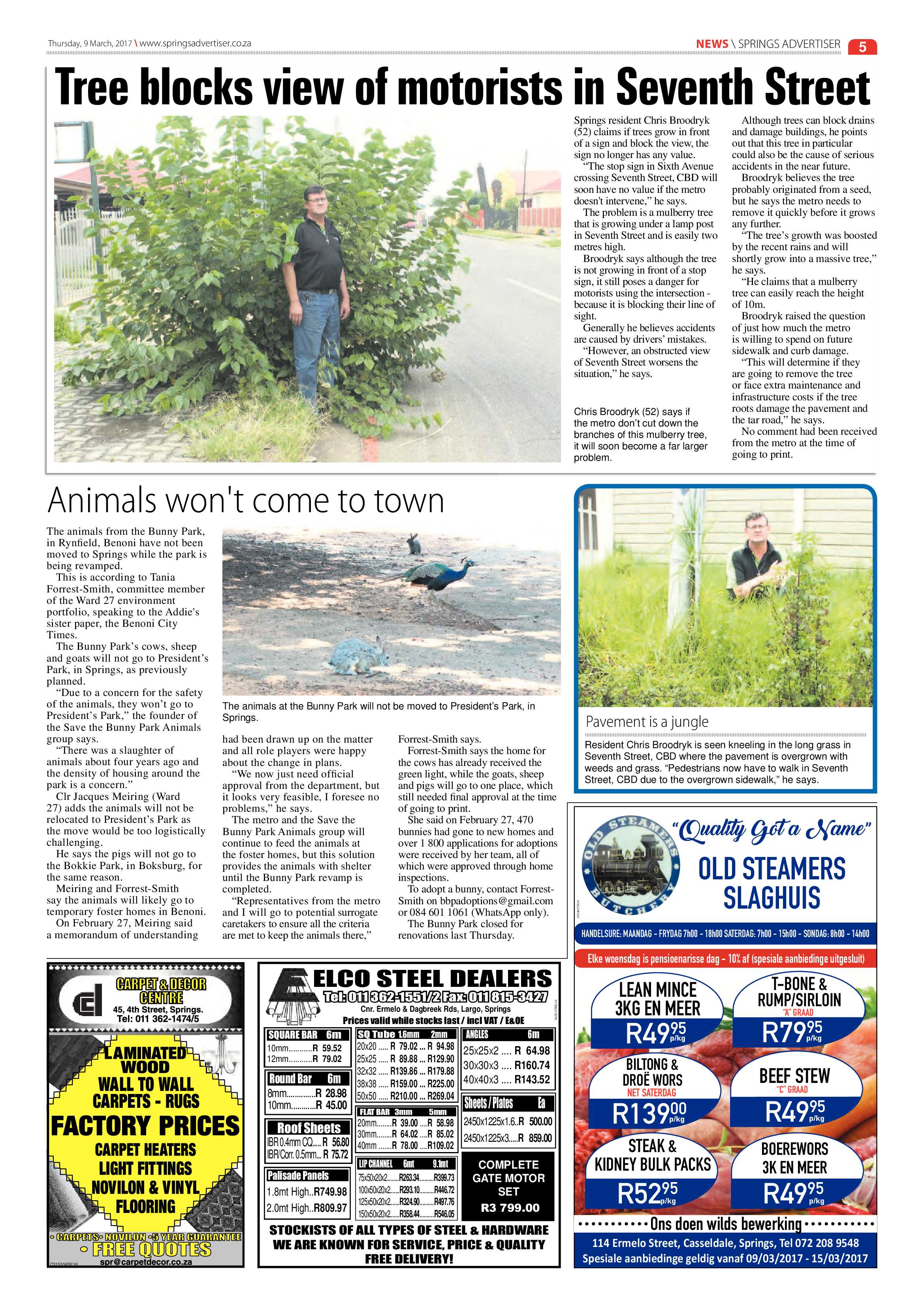 Springs Advertiser 09 March 2017 page 5