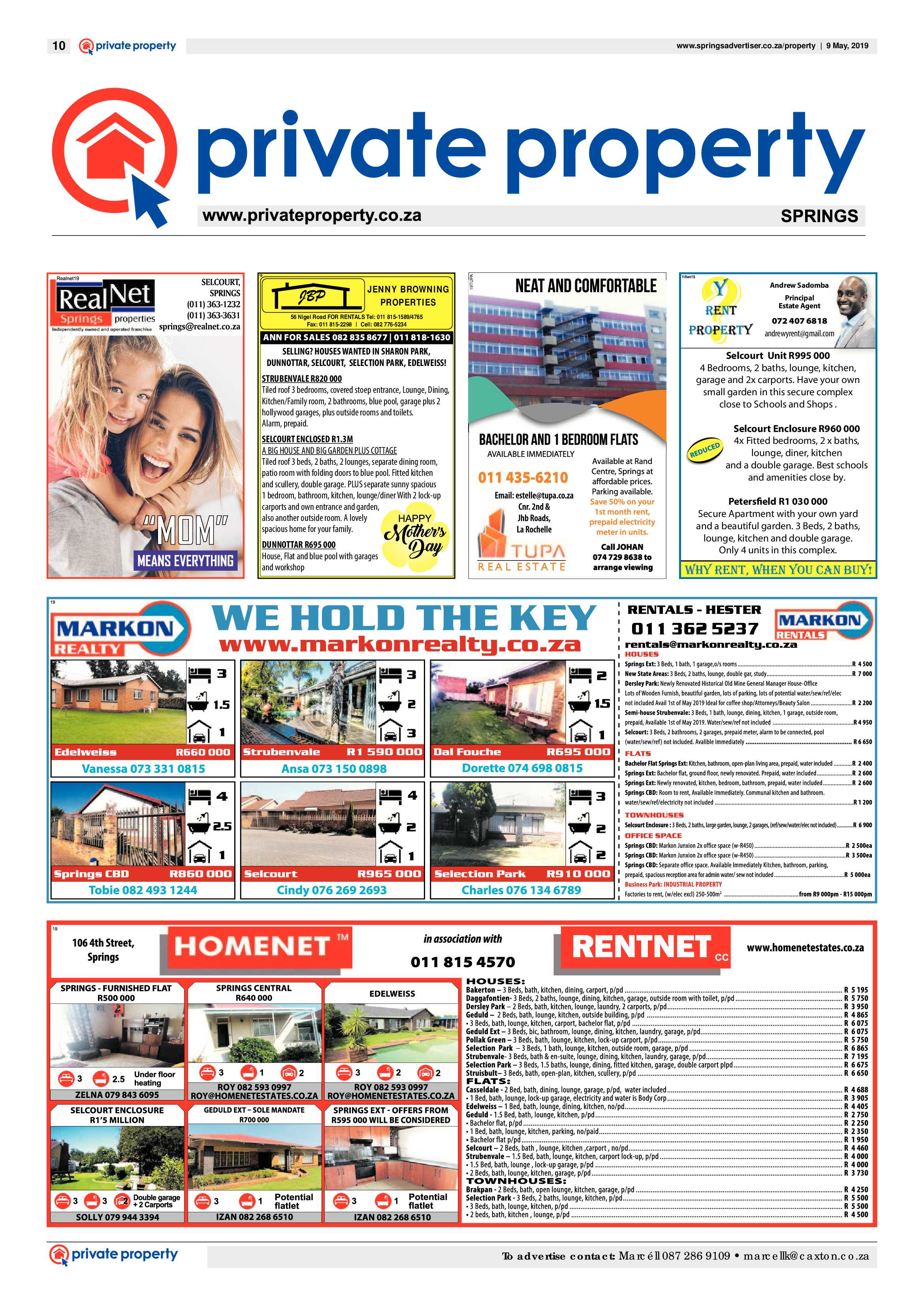 Springs Advertiser 09 May 2019 page 10