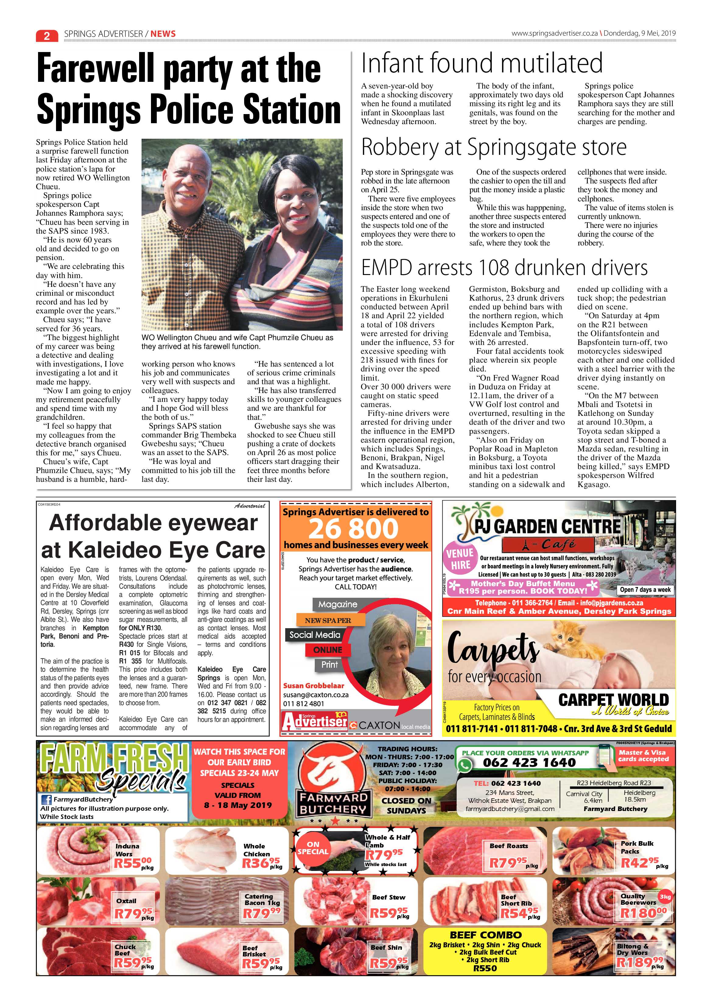 Springs Advertiser 09 May 2019 page 2