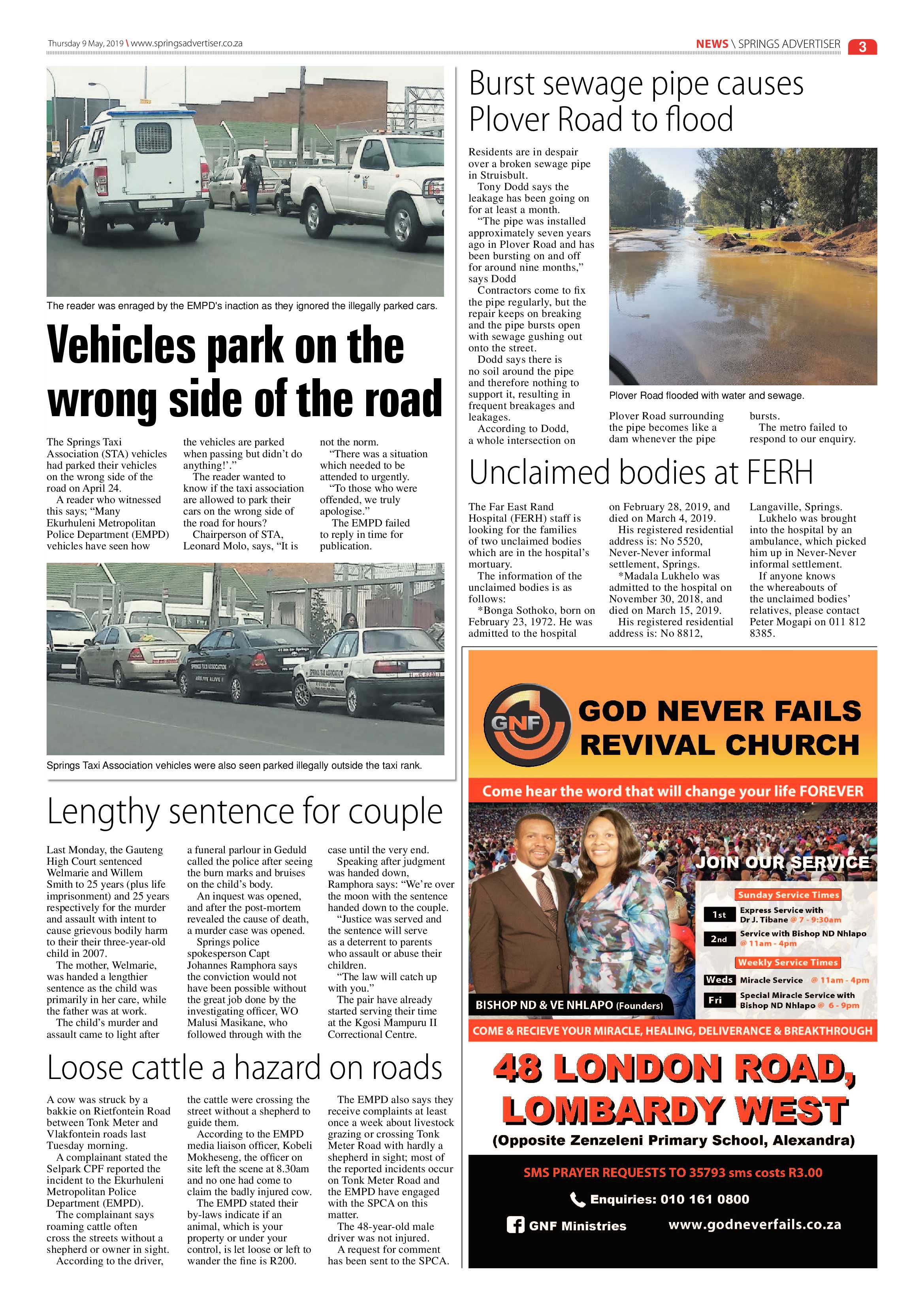Springs Advertiser 09 May 2019 page 3