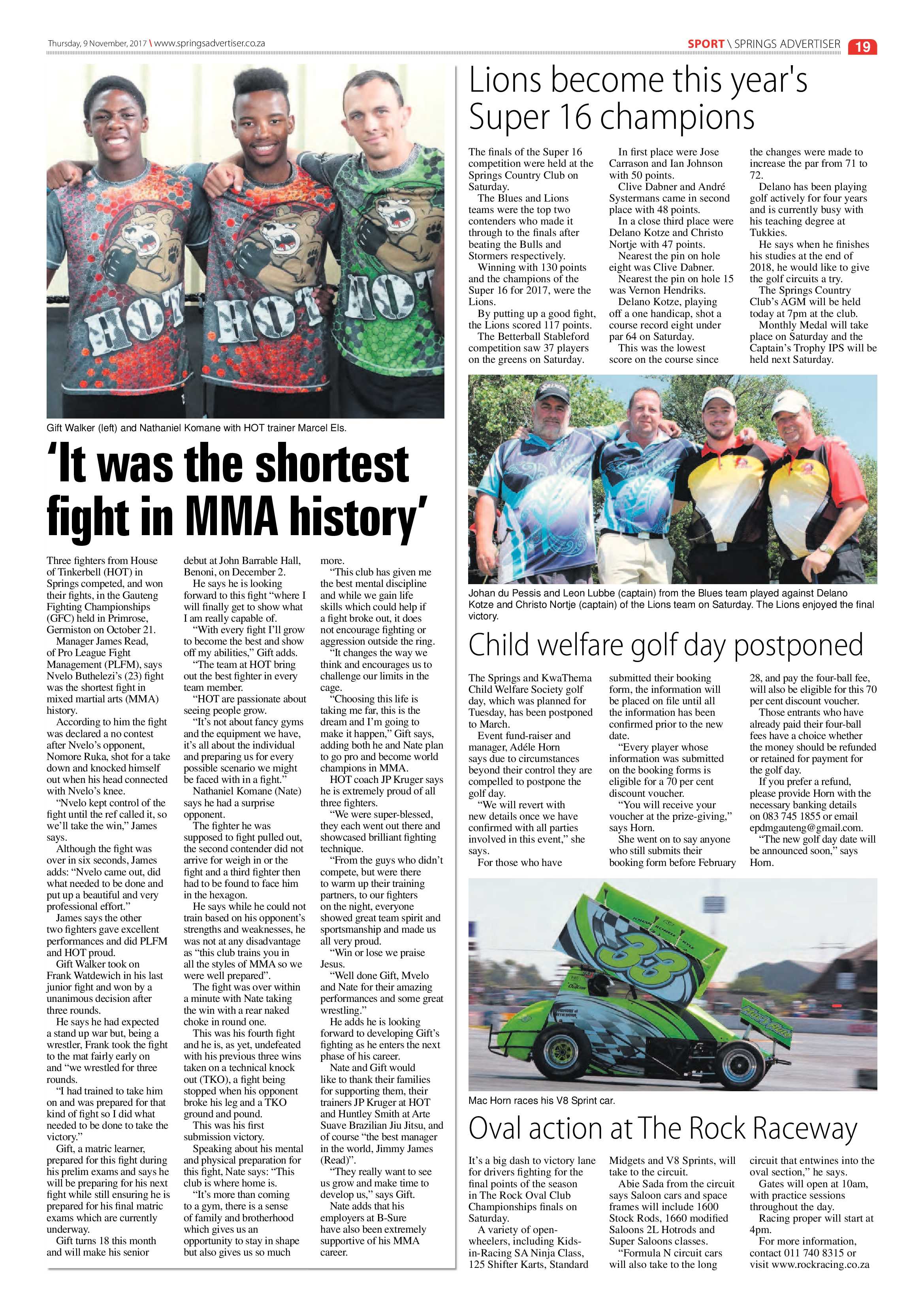 Springs Advertiser 09 November 2017 page 19