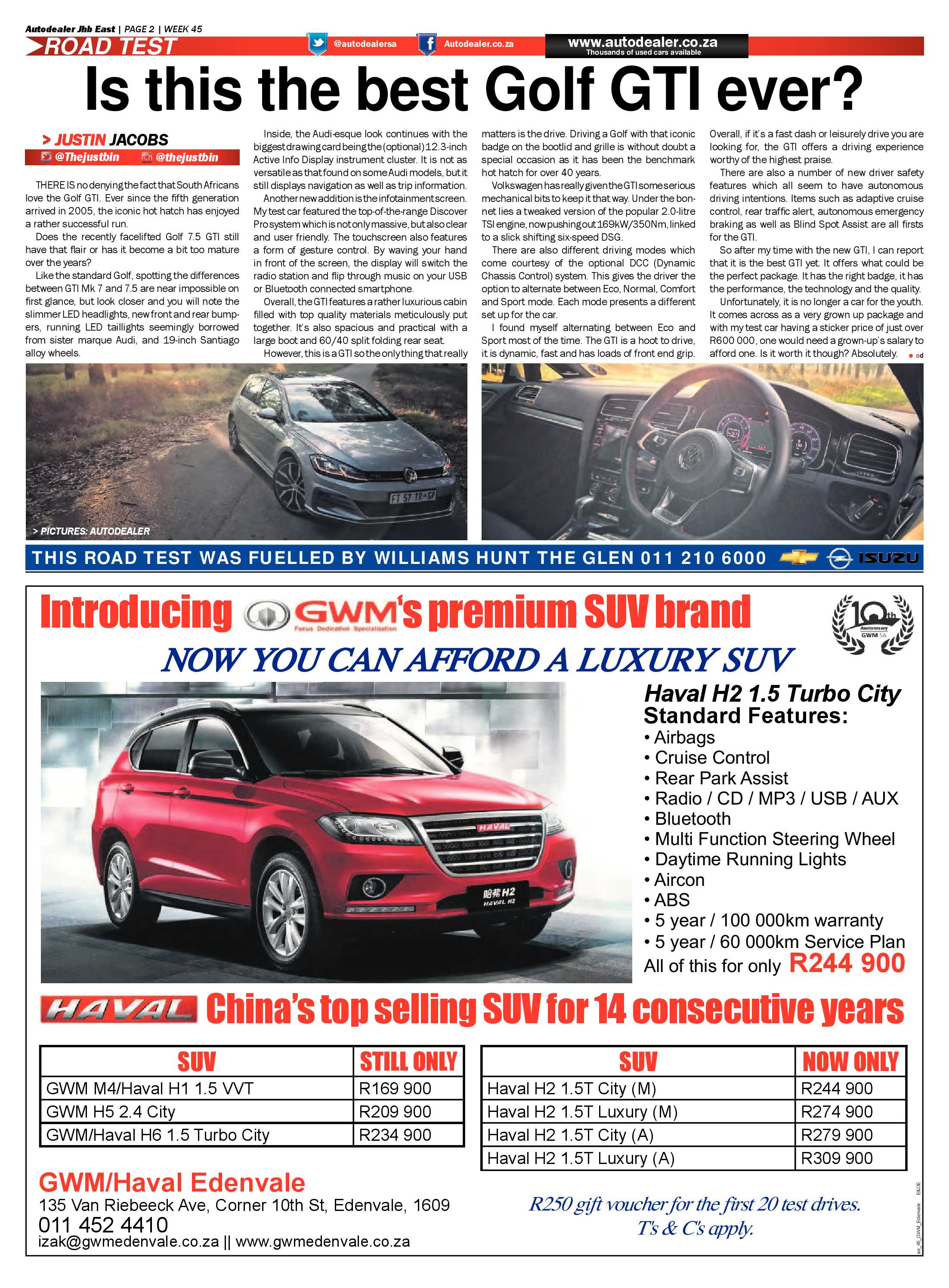Springs Advertiser 09 November 2017 page 22