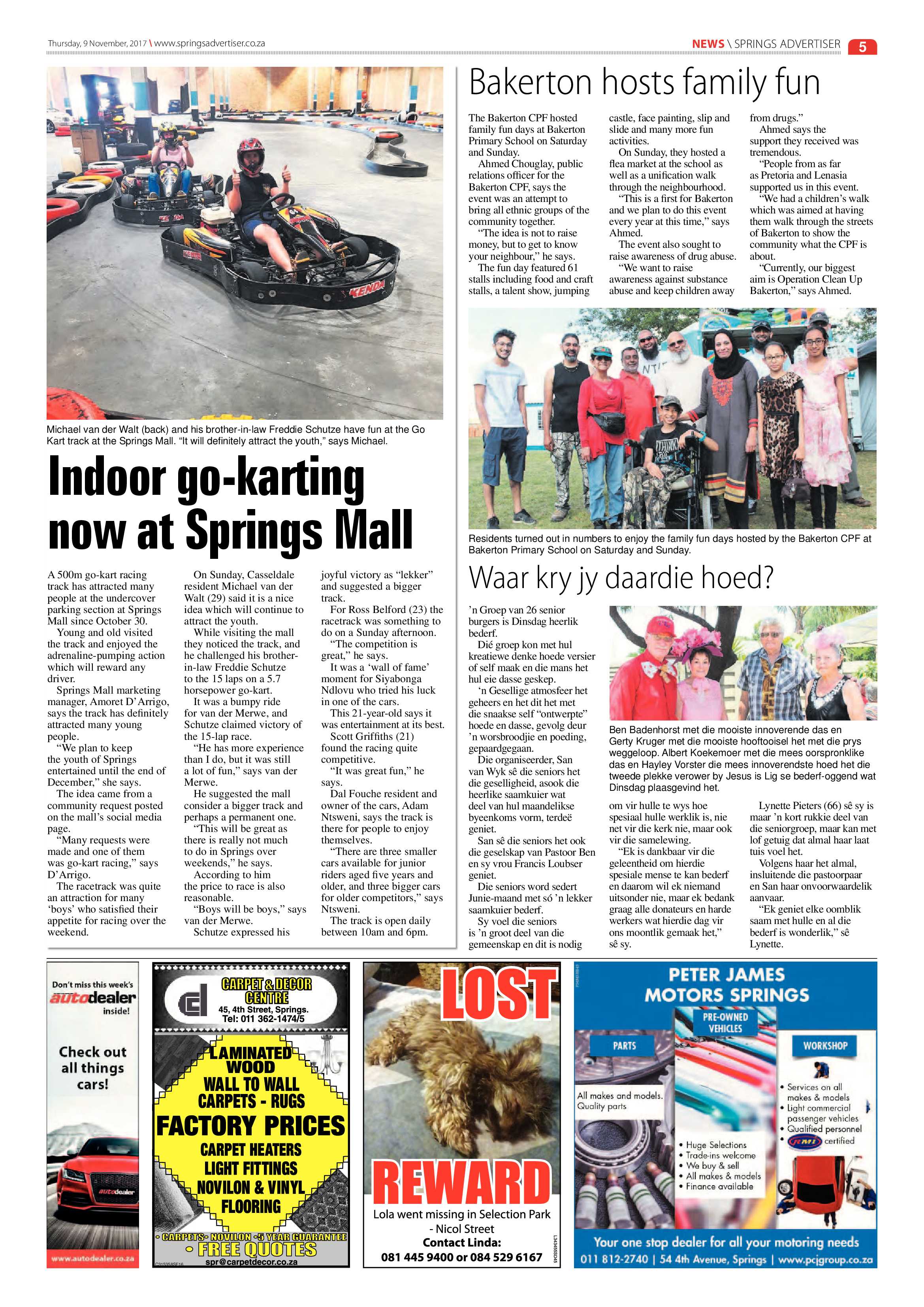 Springs Advertiser 09 November 2017 page 5