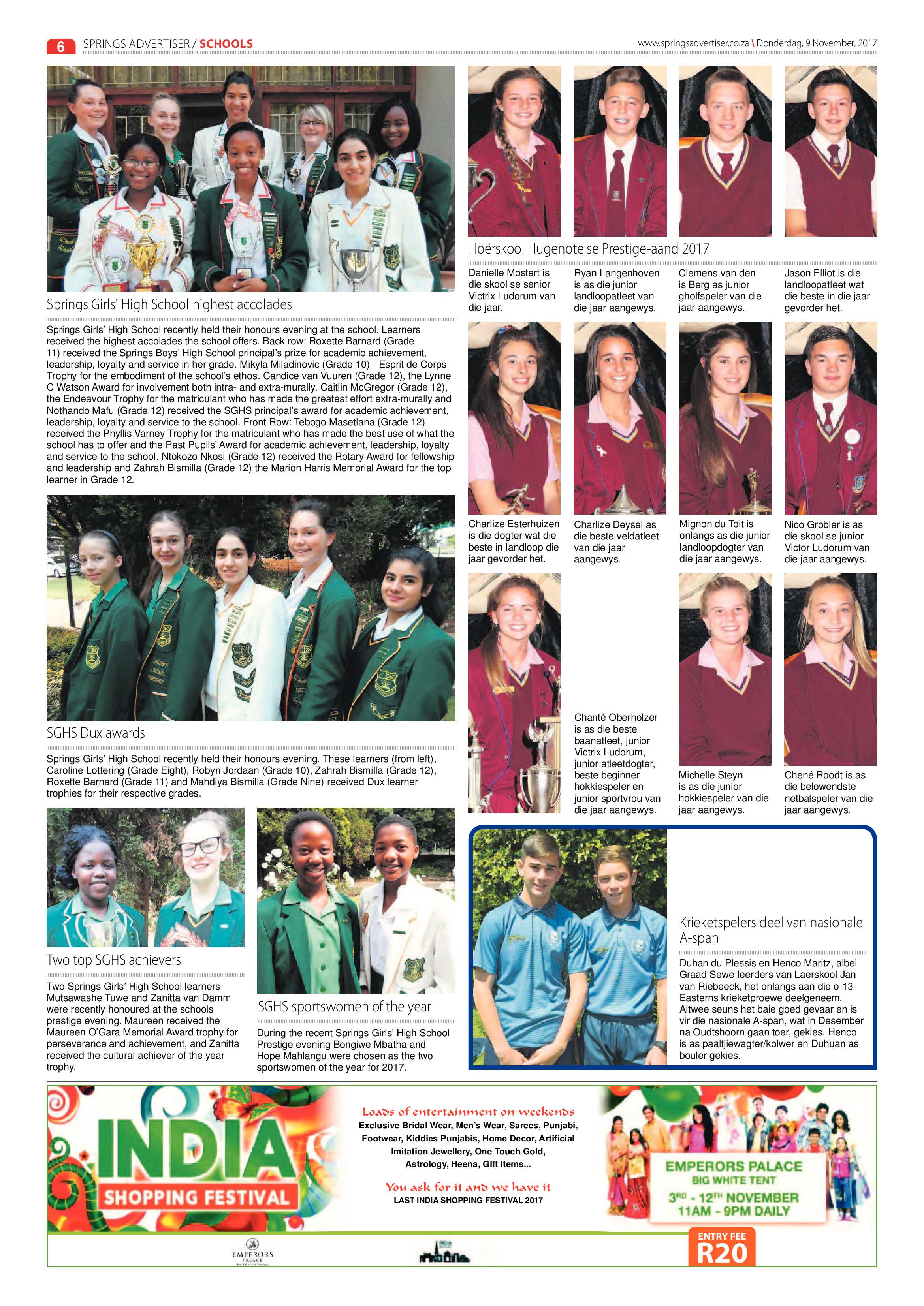 Springs Advertiser 09 November 2017 page 6