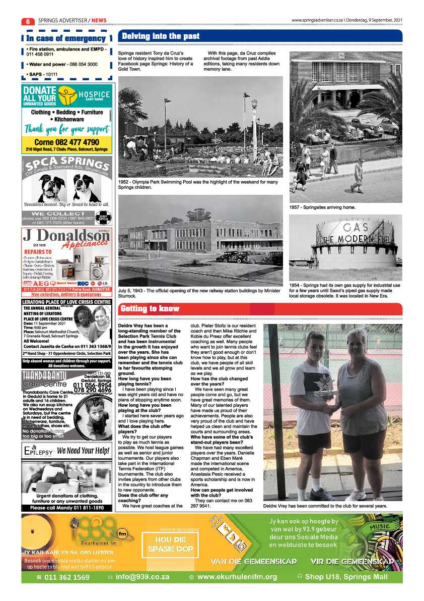 Springs Advertiser 09 September 2021 page 6