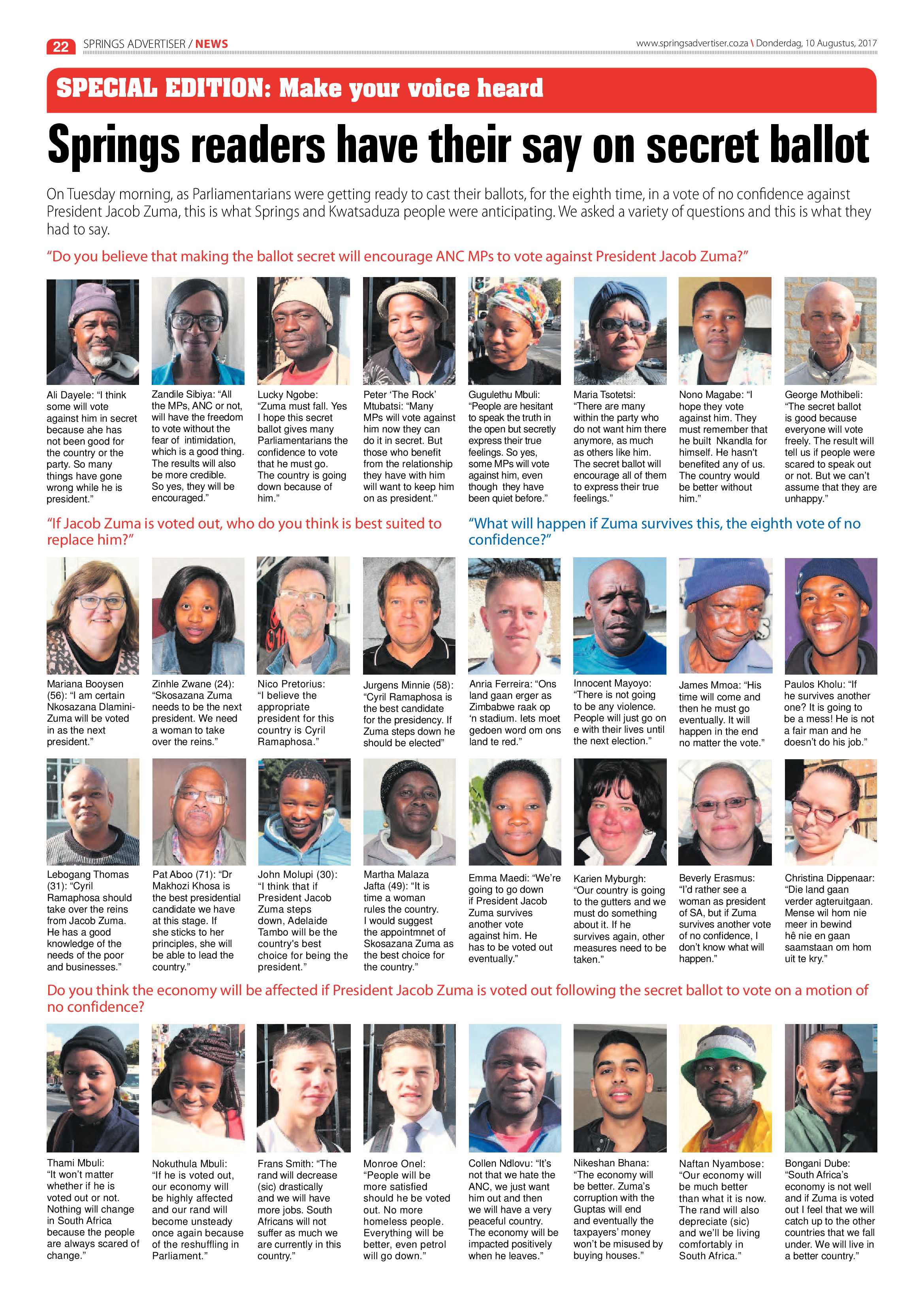 Springs Advertiser 10 August 2017 page 22