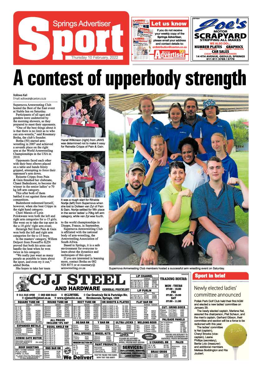 Springs Advertiser 10 February 2022 page 12