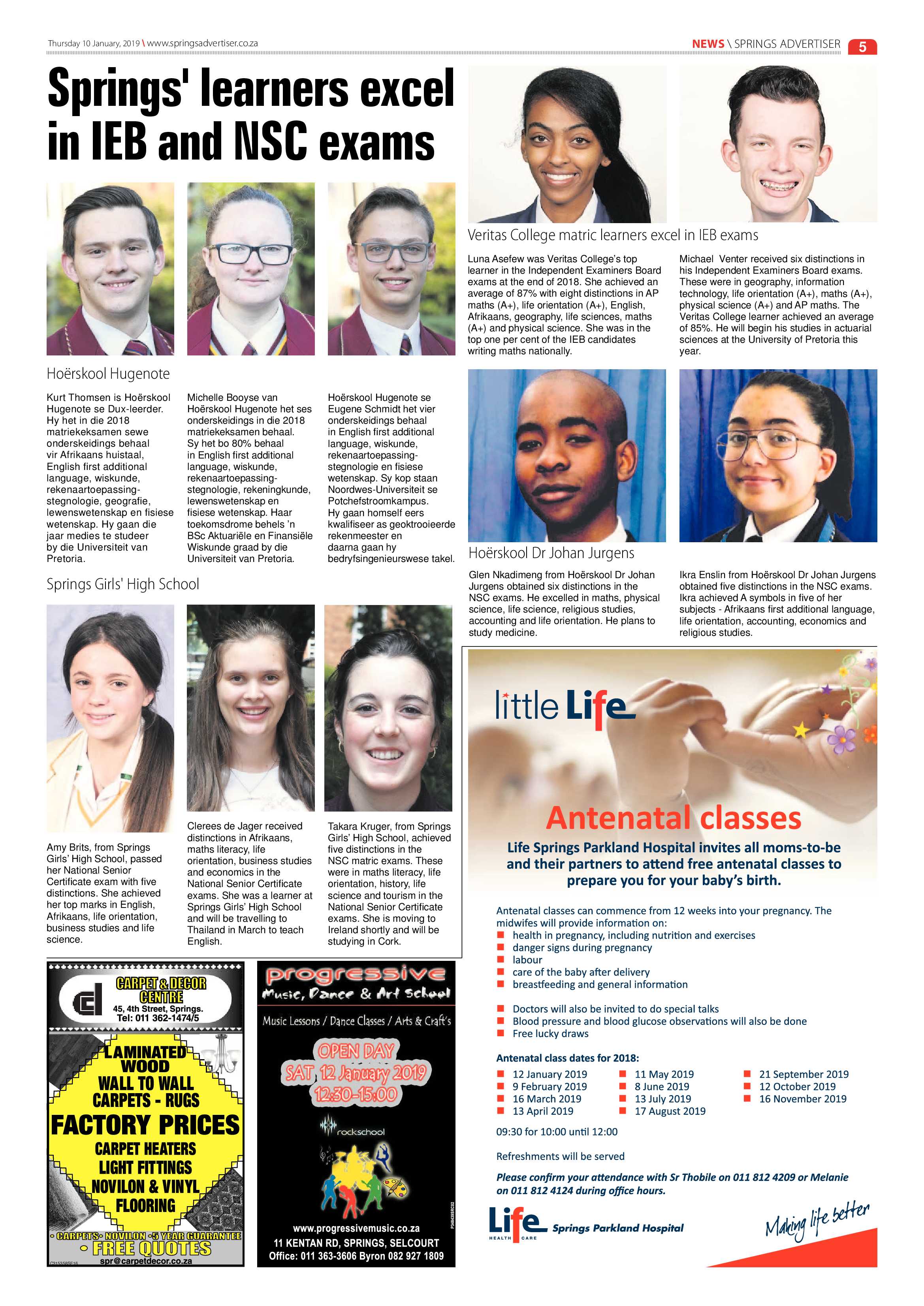 Springs Advertiser 10 January 2019 page 5
