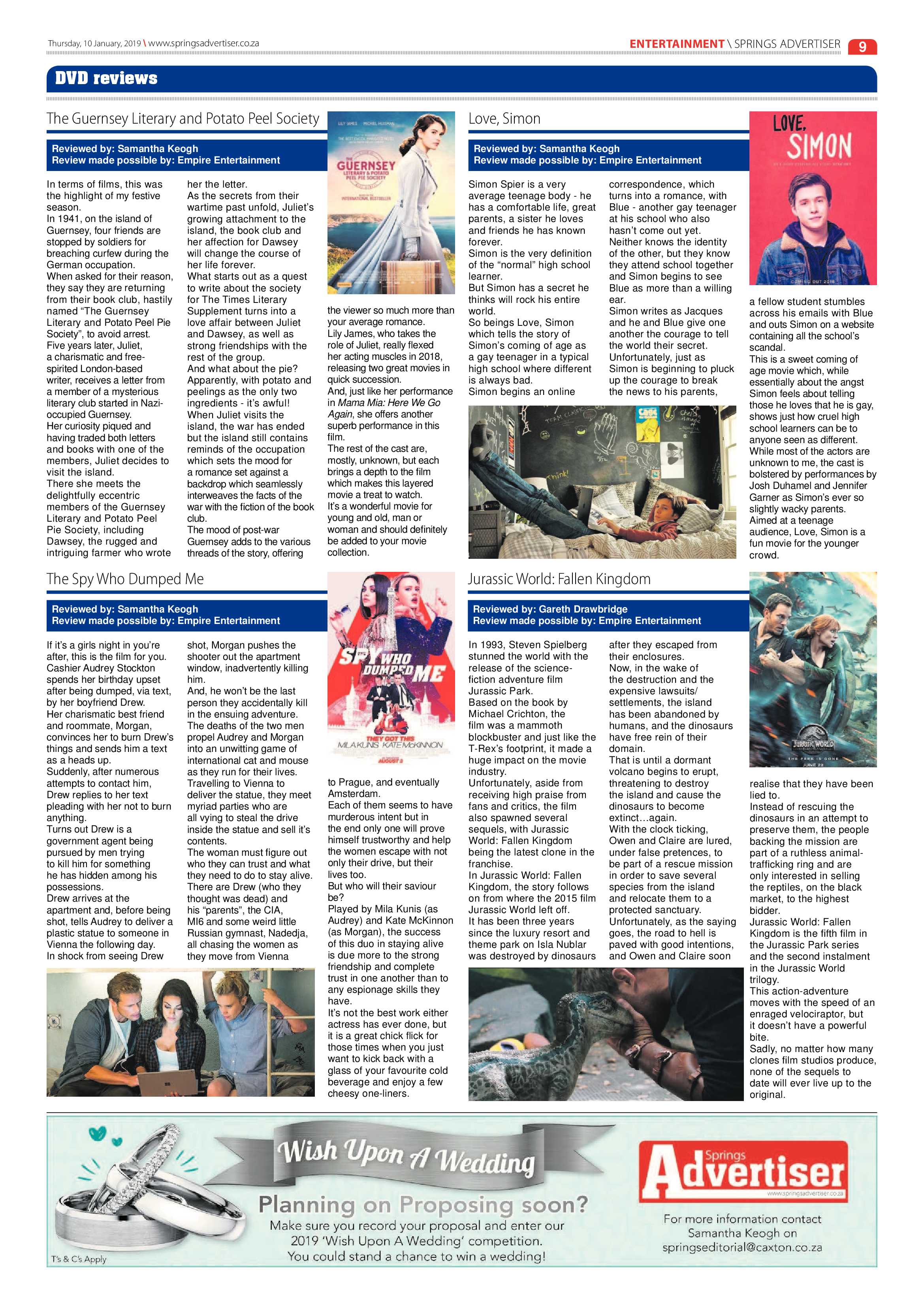 Springs Advertiser 10 January 2019 page 9