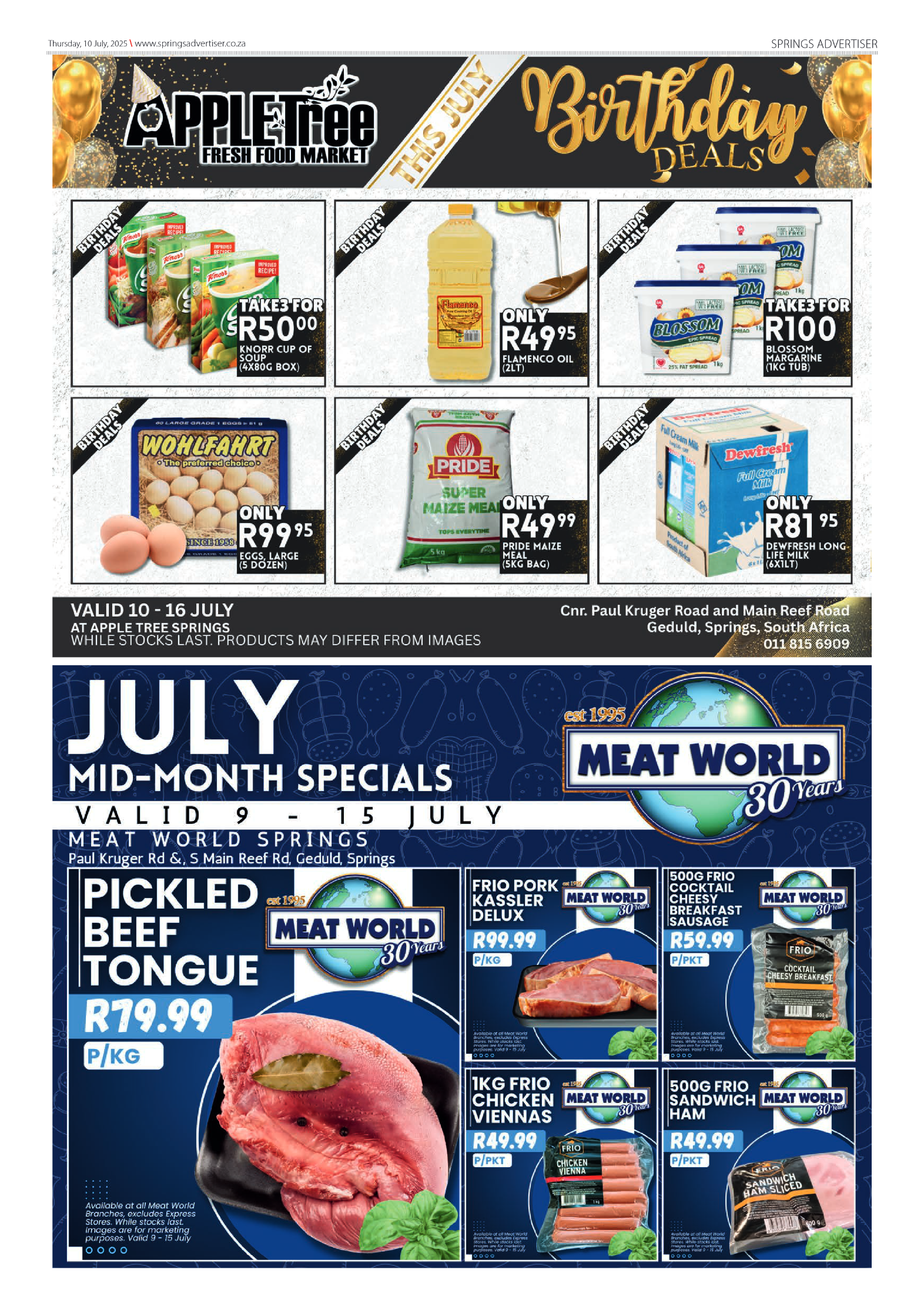 Springs Advertiser 10 July 2025 page 11