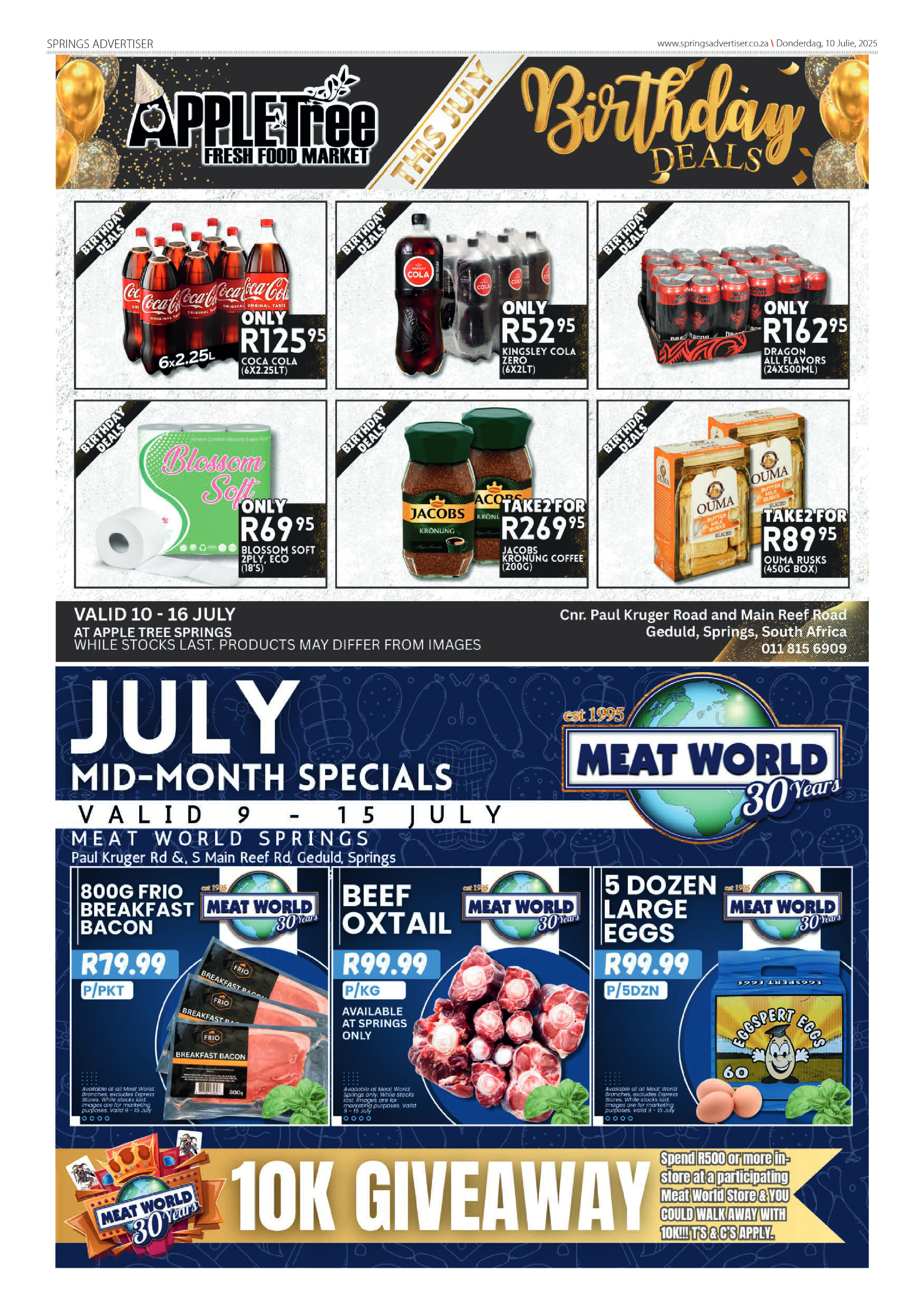 Springs Advertiser 10 July 2025 page 12