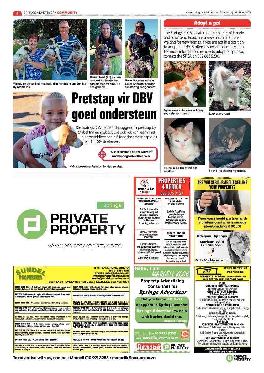 Springs Advertiser 10 March 2022 page 4