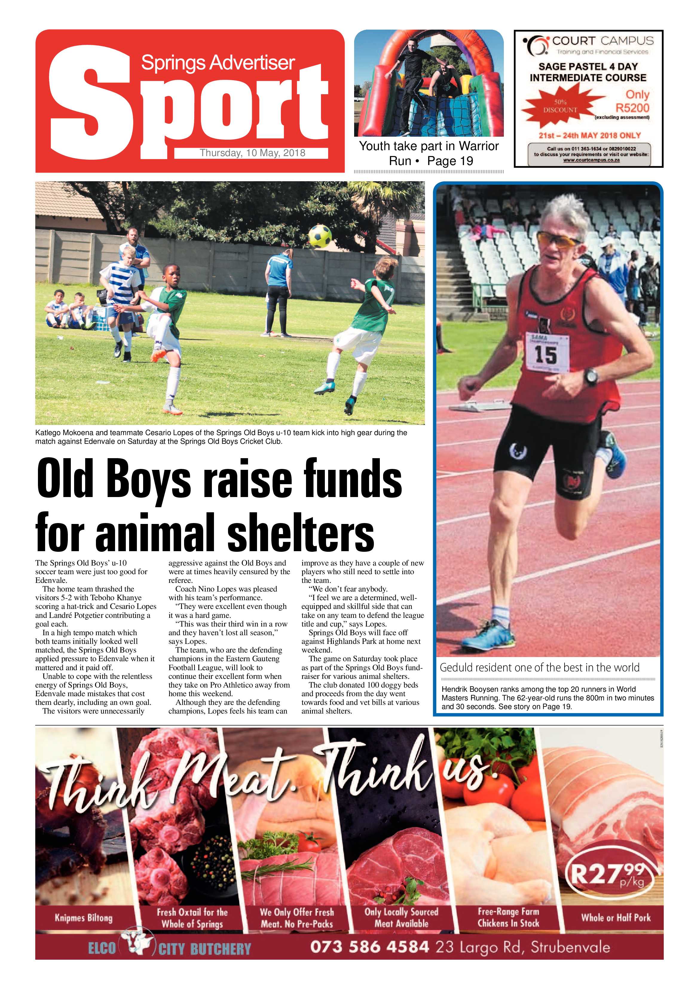 Springs Advertiser 10 May 2018 page 20