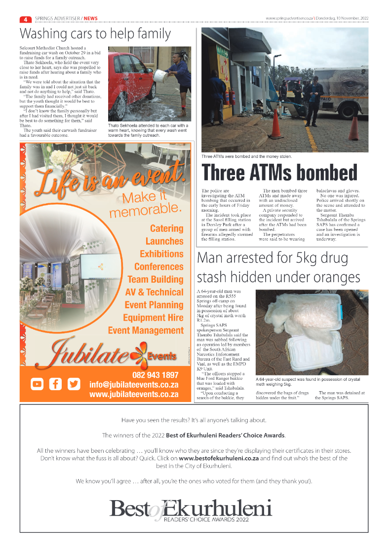 Springs Advertiser 10 Nov 2022 page 4