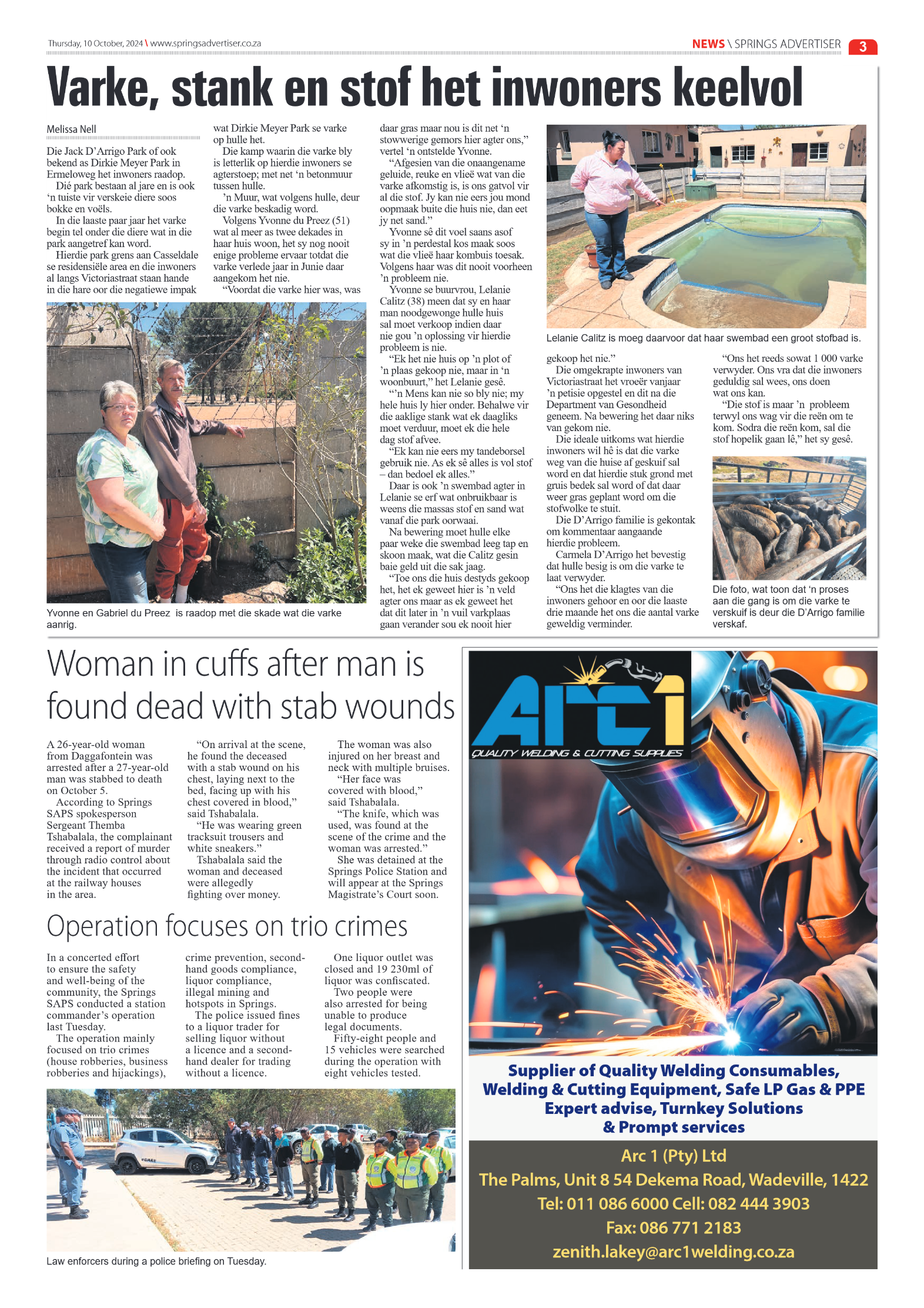 Springs Advertiser 10 October 2024 page 3