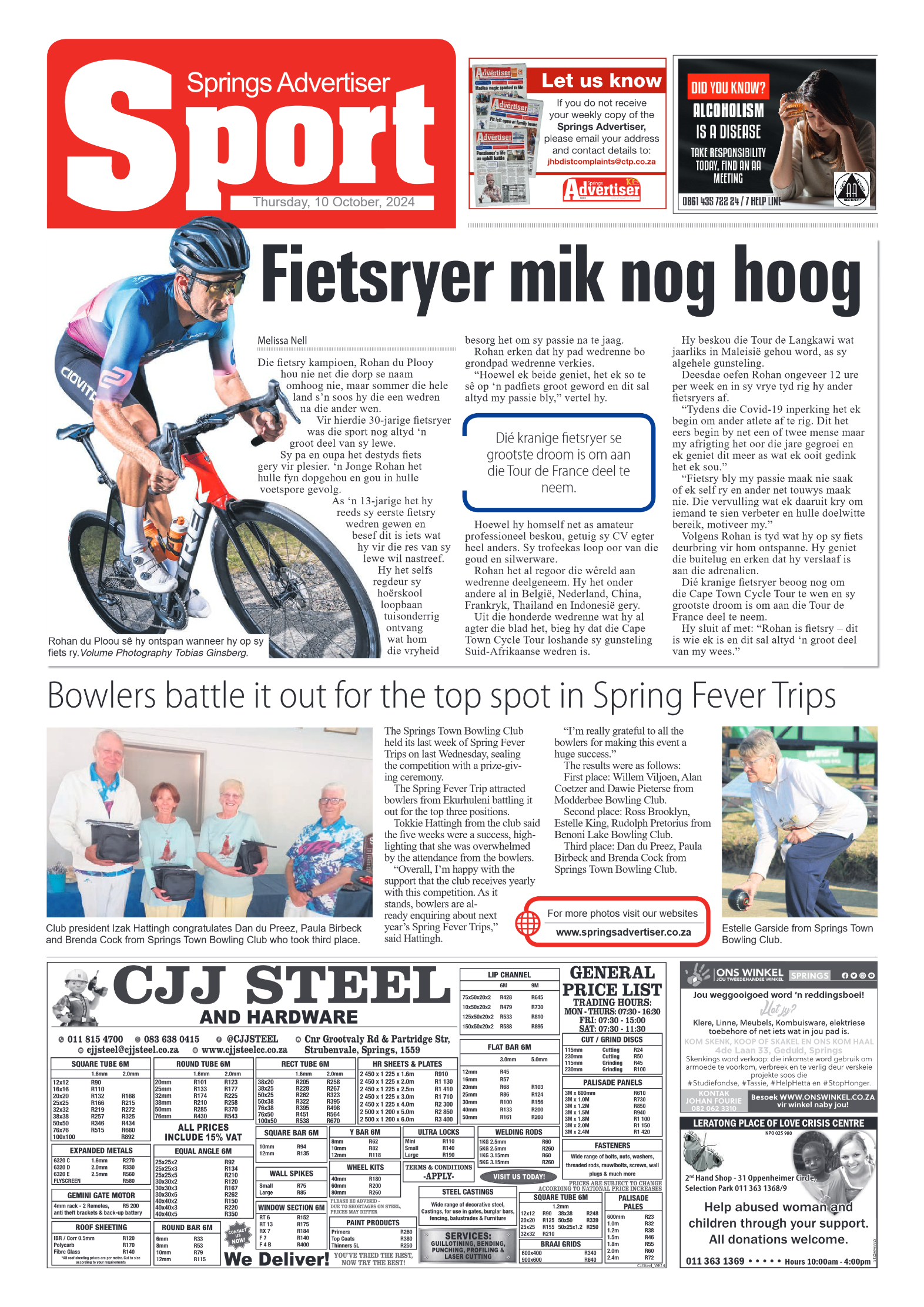 Springs Advertiser 10 October 2024 page 8