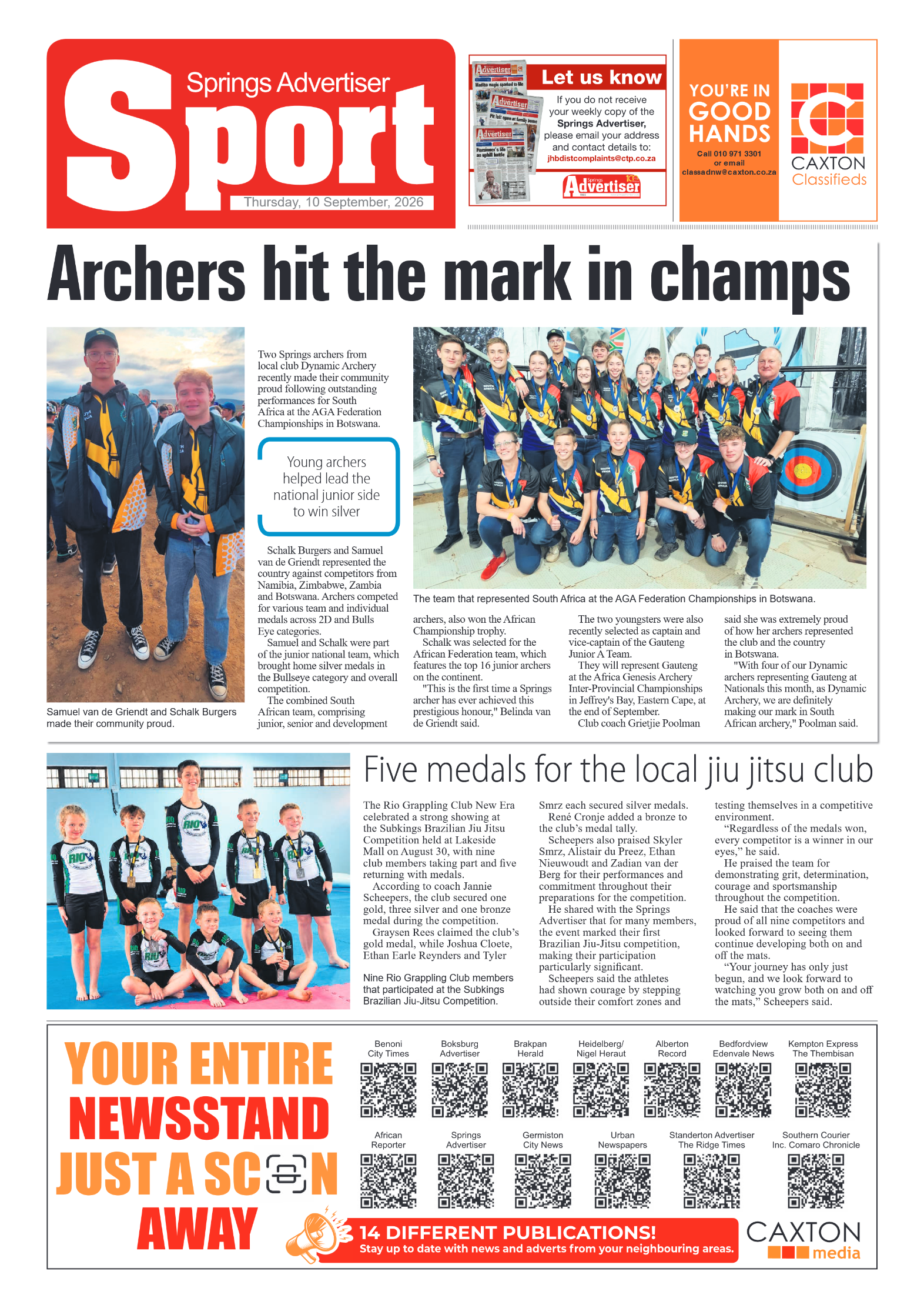 Springs Advertiser 10 September 2026 page 10