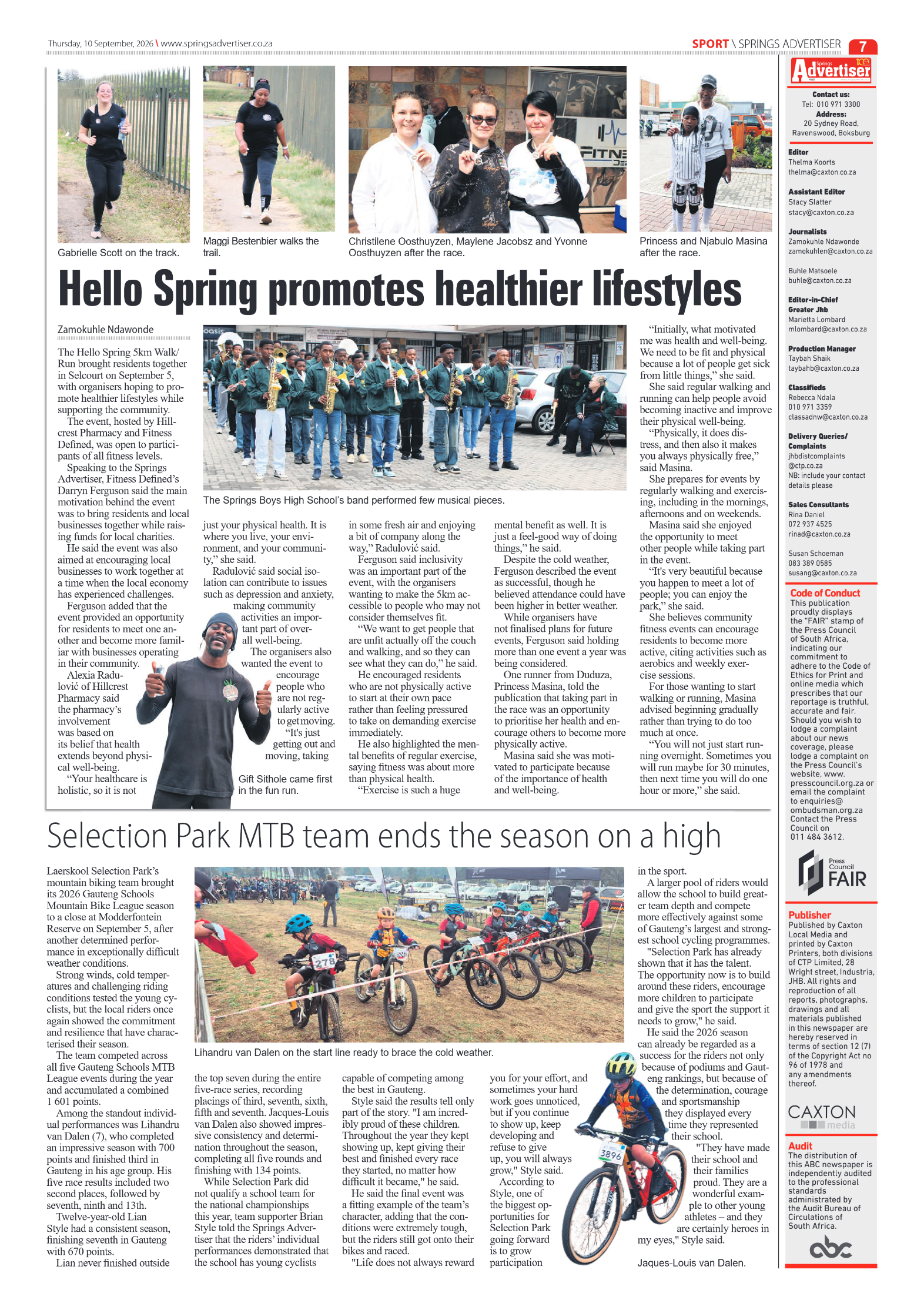 Springs Advertiser 10 September 2026 page 9