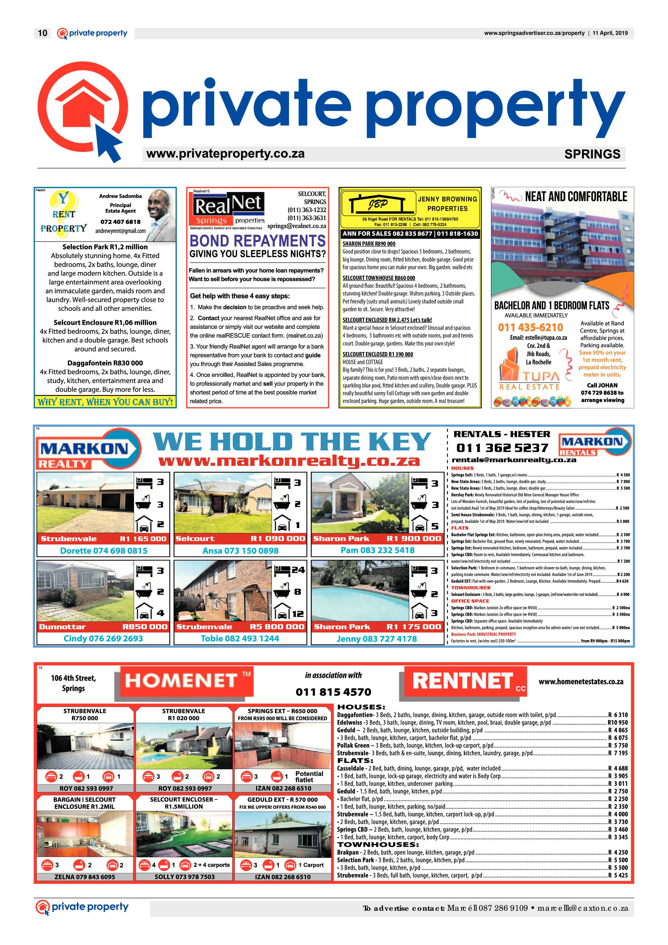 Springs Advertiser 11 April 2019 page 10