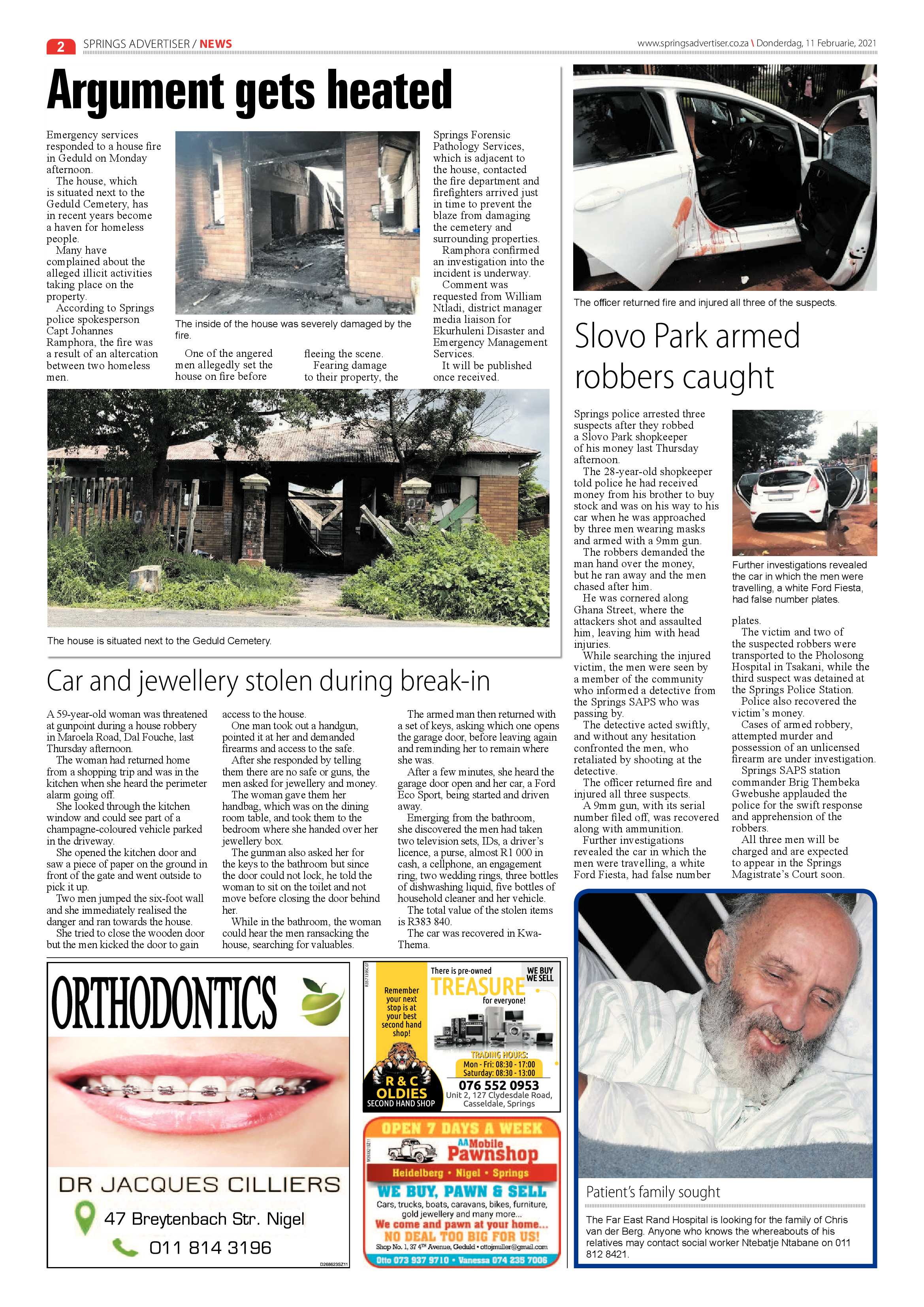 Springs Advertiser 11 February 2021 page 2