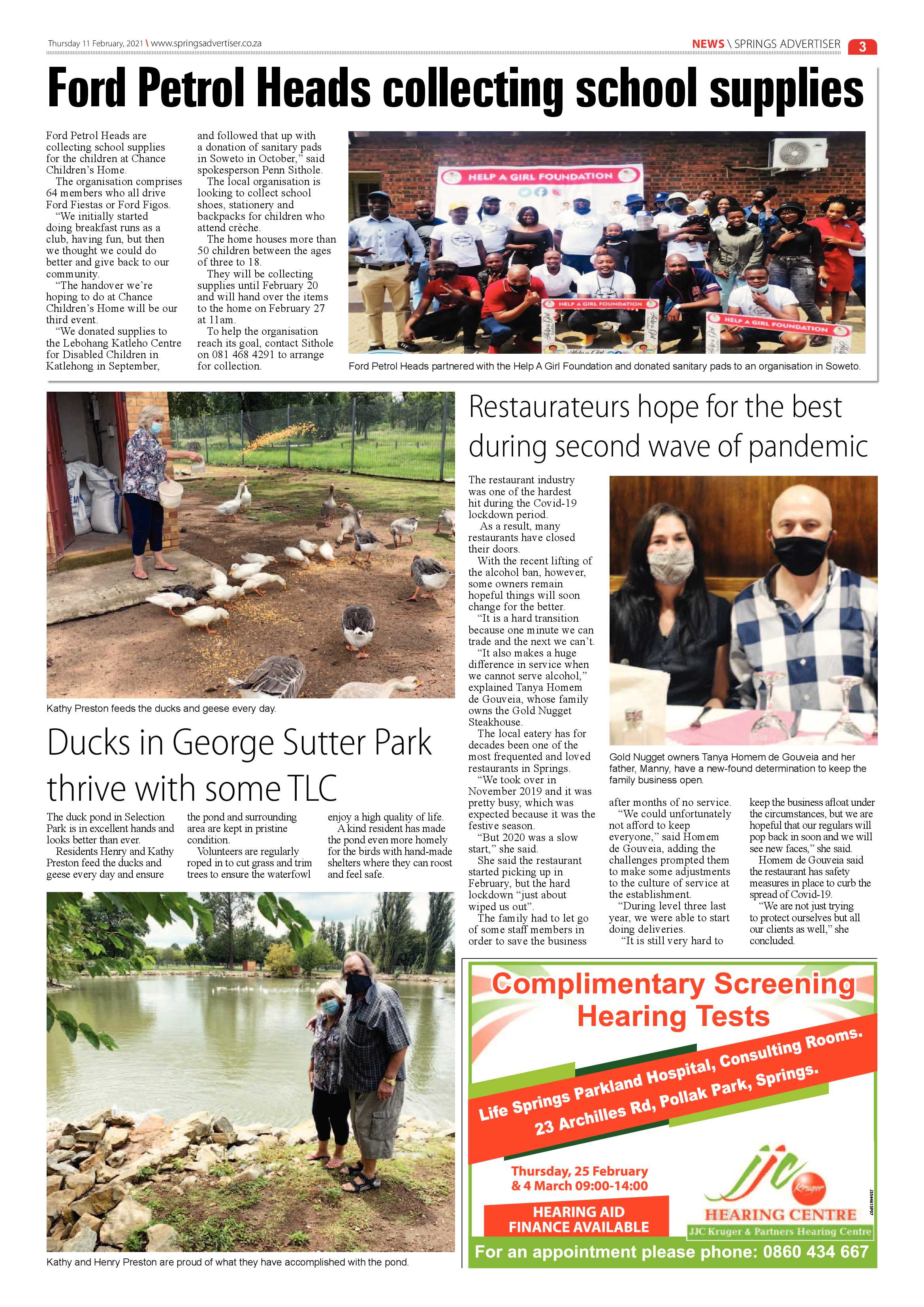 Springs Advertiser 11 February 2021 page 3
