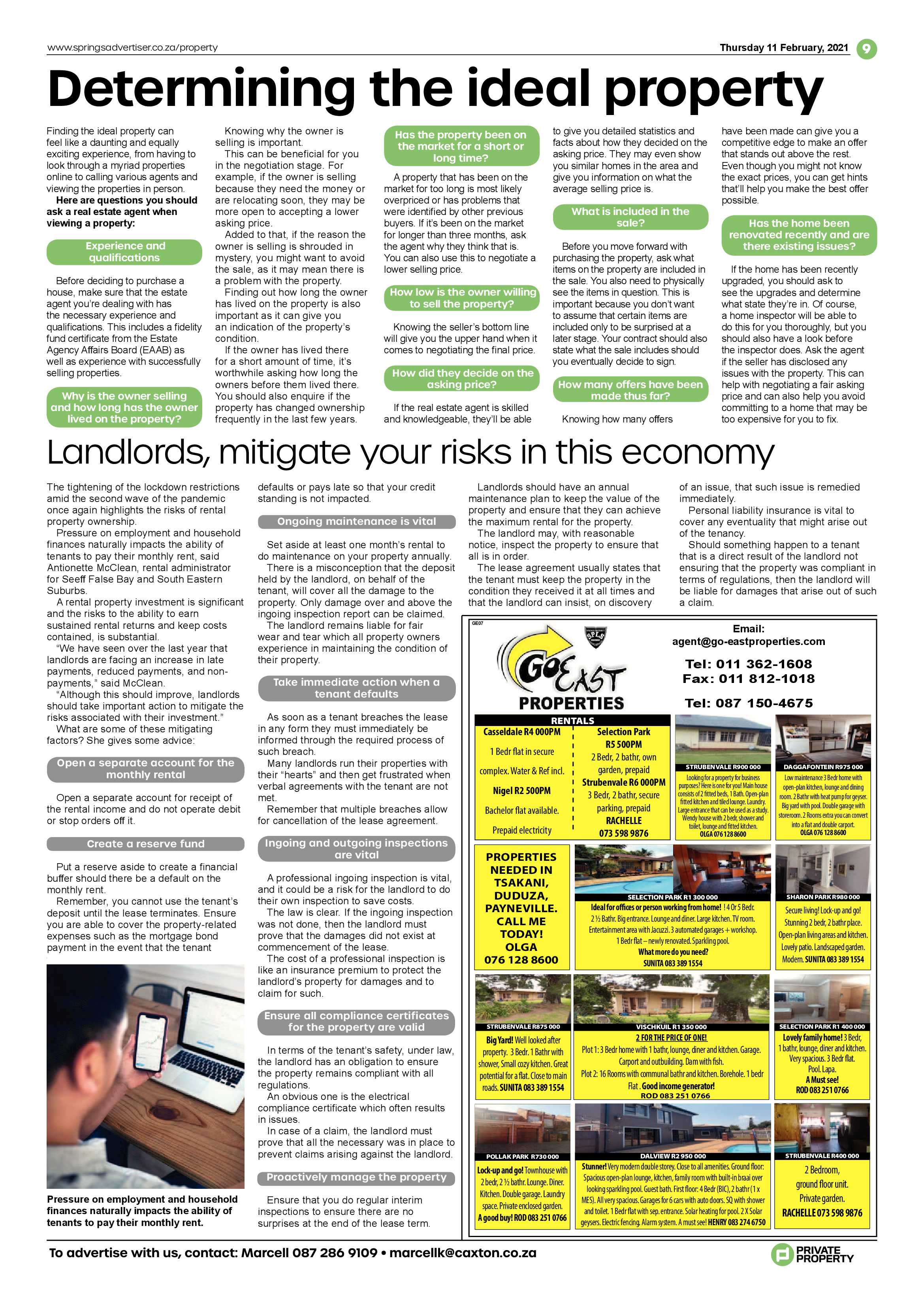 Springs Advertiser 11 February 2021 page 9