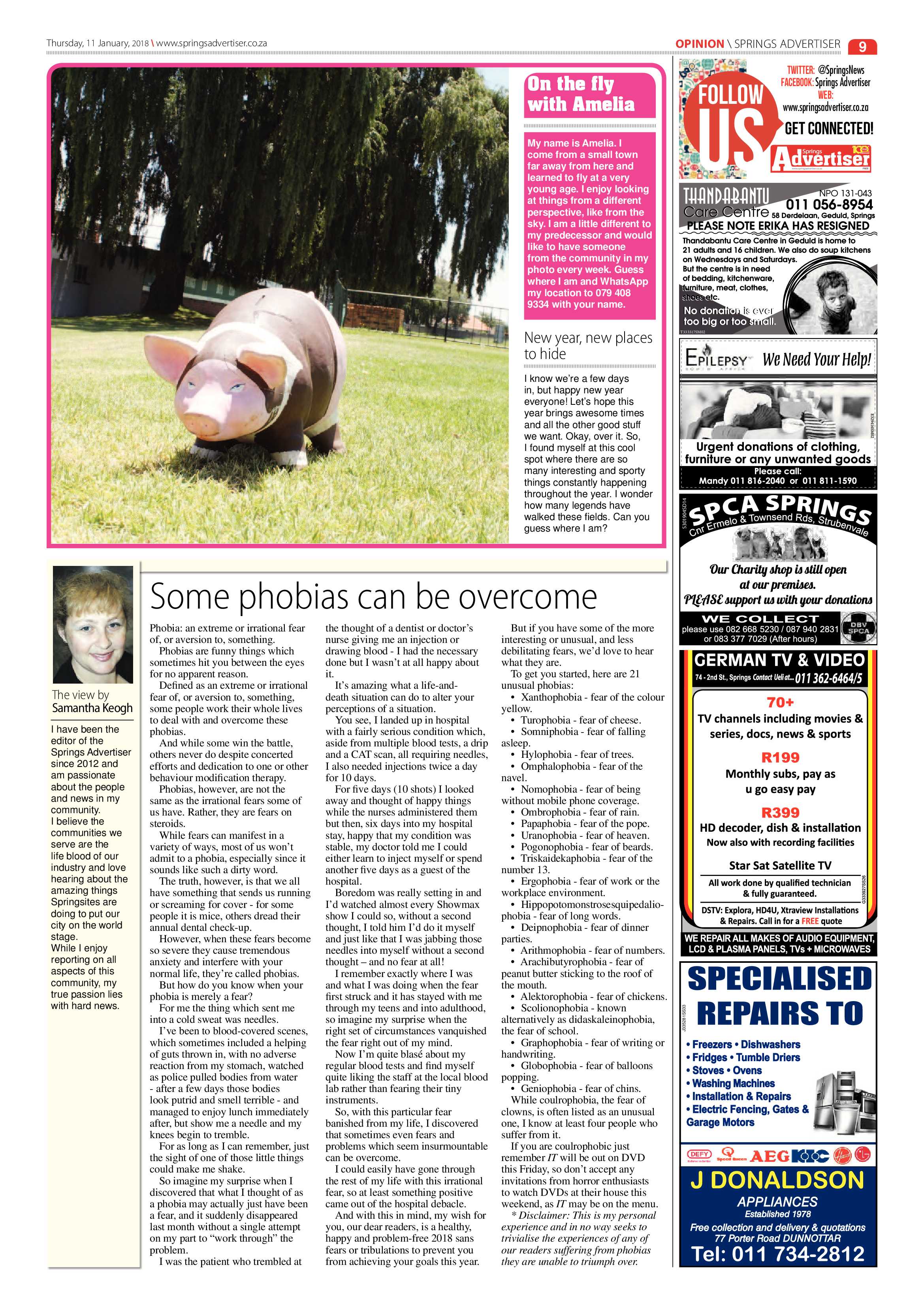 Springs Advertiser 11 January 2018 page 9