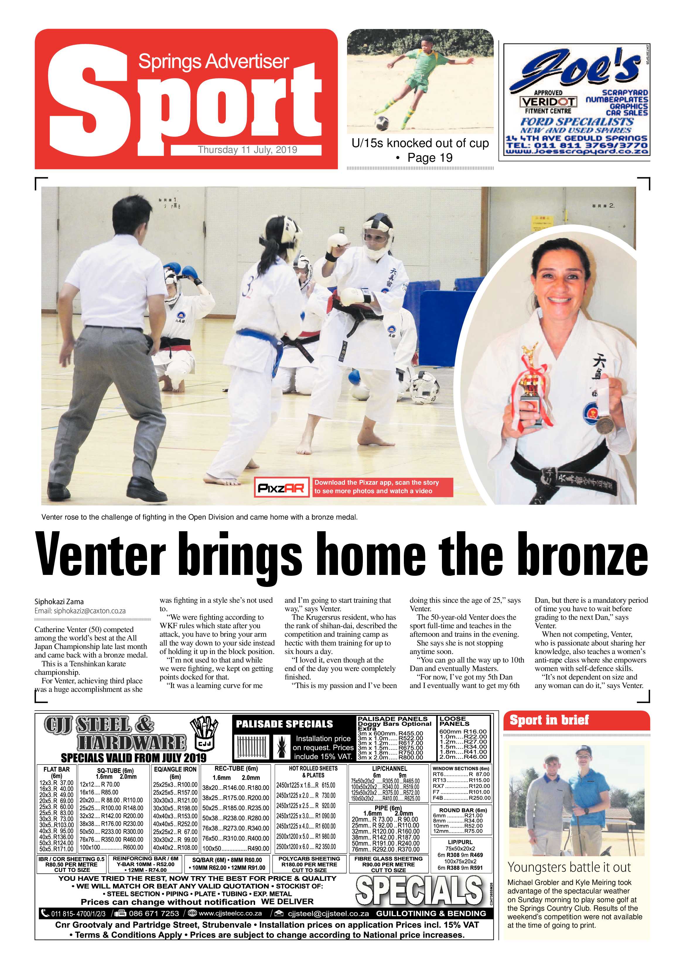 Springs Advertiser 11 July 2019 page 20