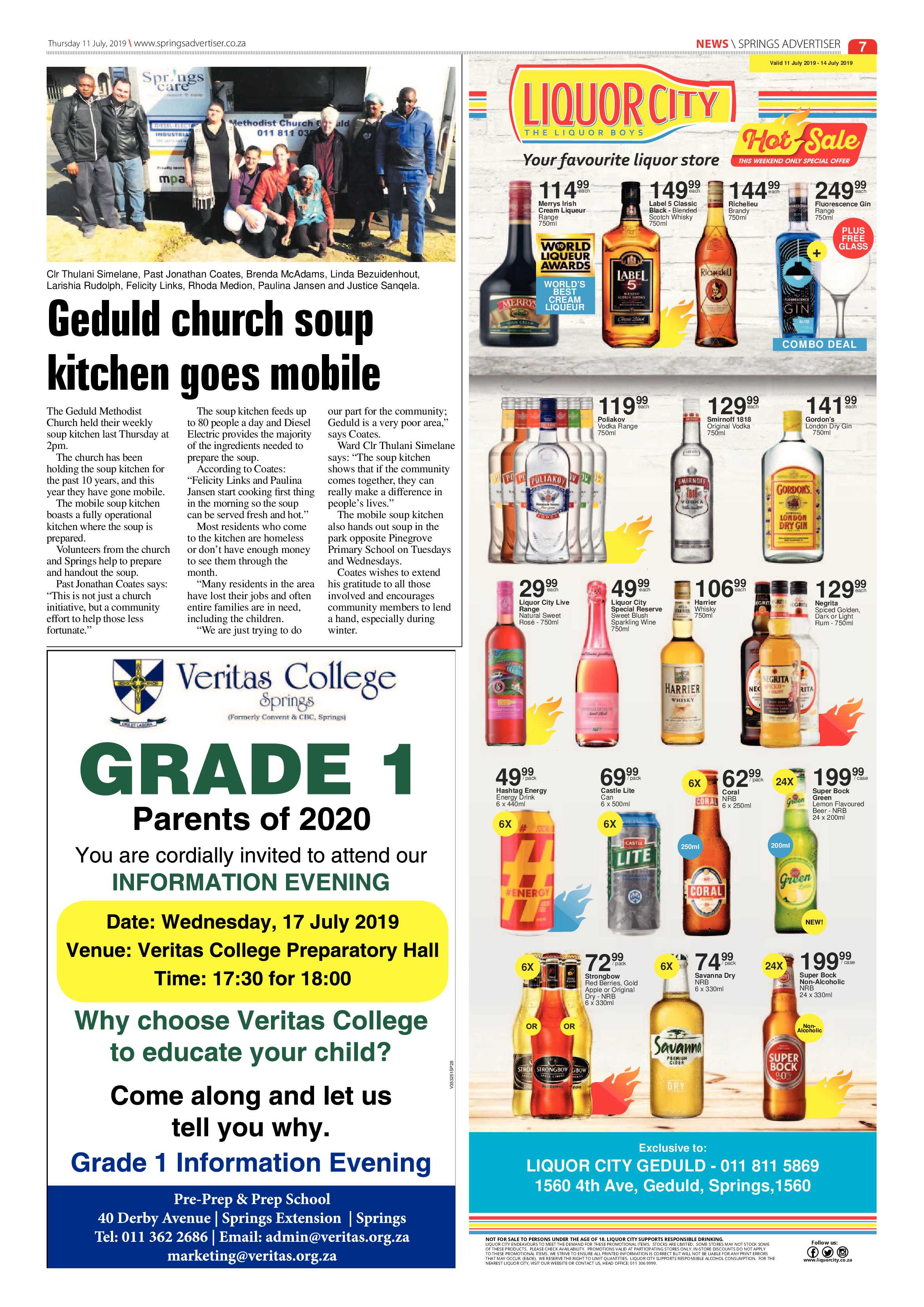 Springs Advertiser 11 July 2019 page 7
