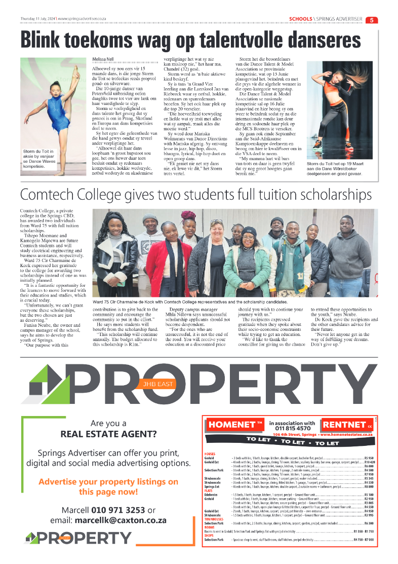 Springs Advertiser 11 July 2024 page 5
