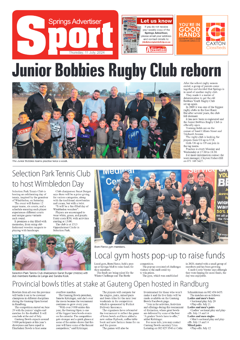 Springs Advertiser 11 July 2024 page 8