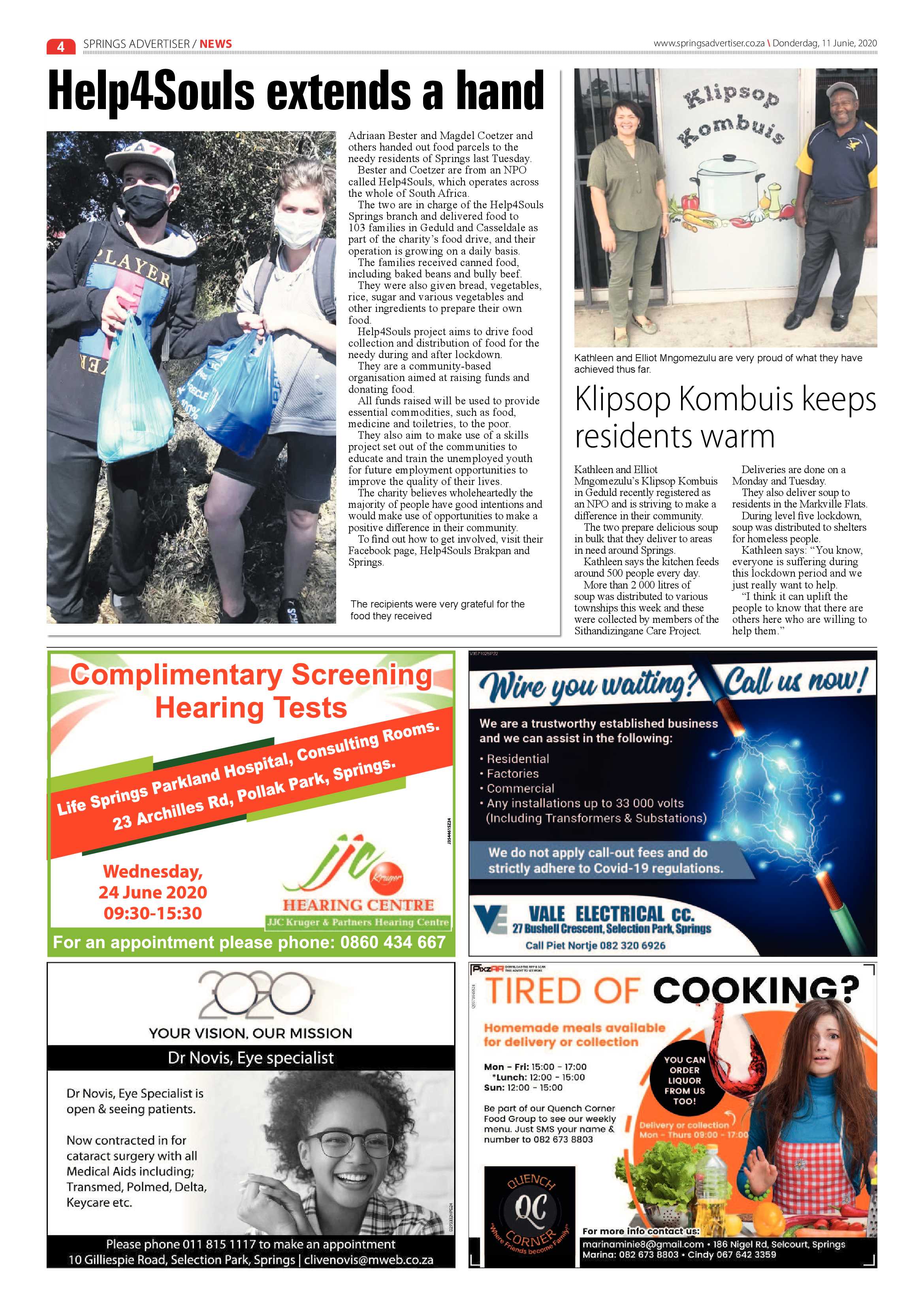 Springs Advertiser 11 June 2020 page 4