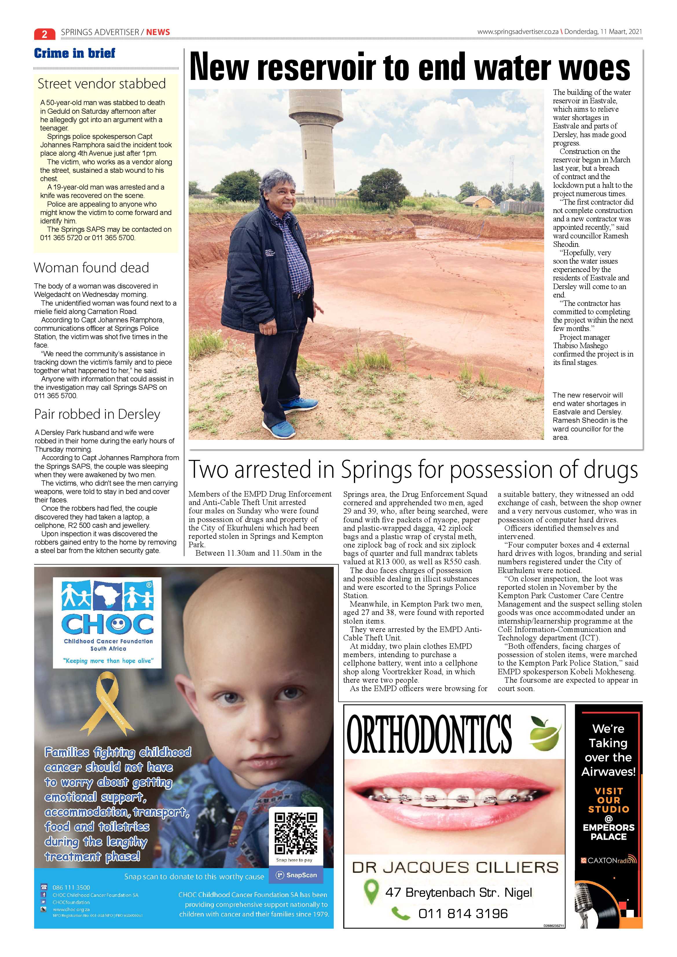 Springs Advertiser 11 March 2021 page 2