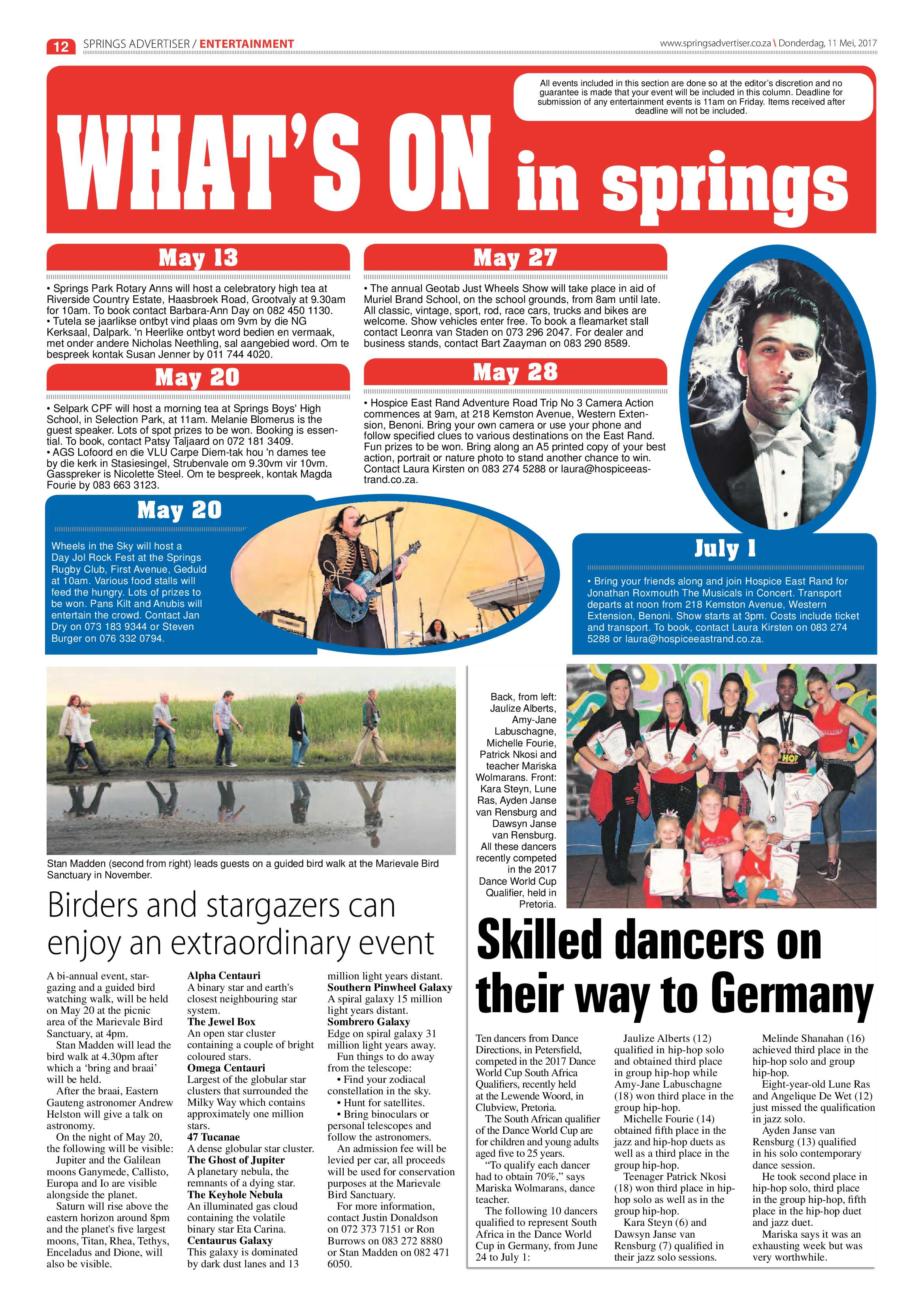 Springs Advertiser 11 May 2017 page 12