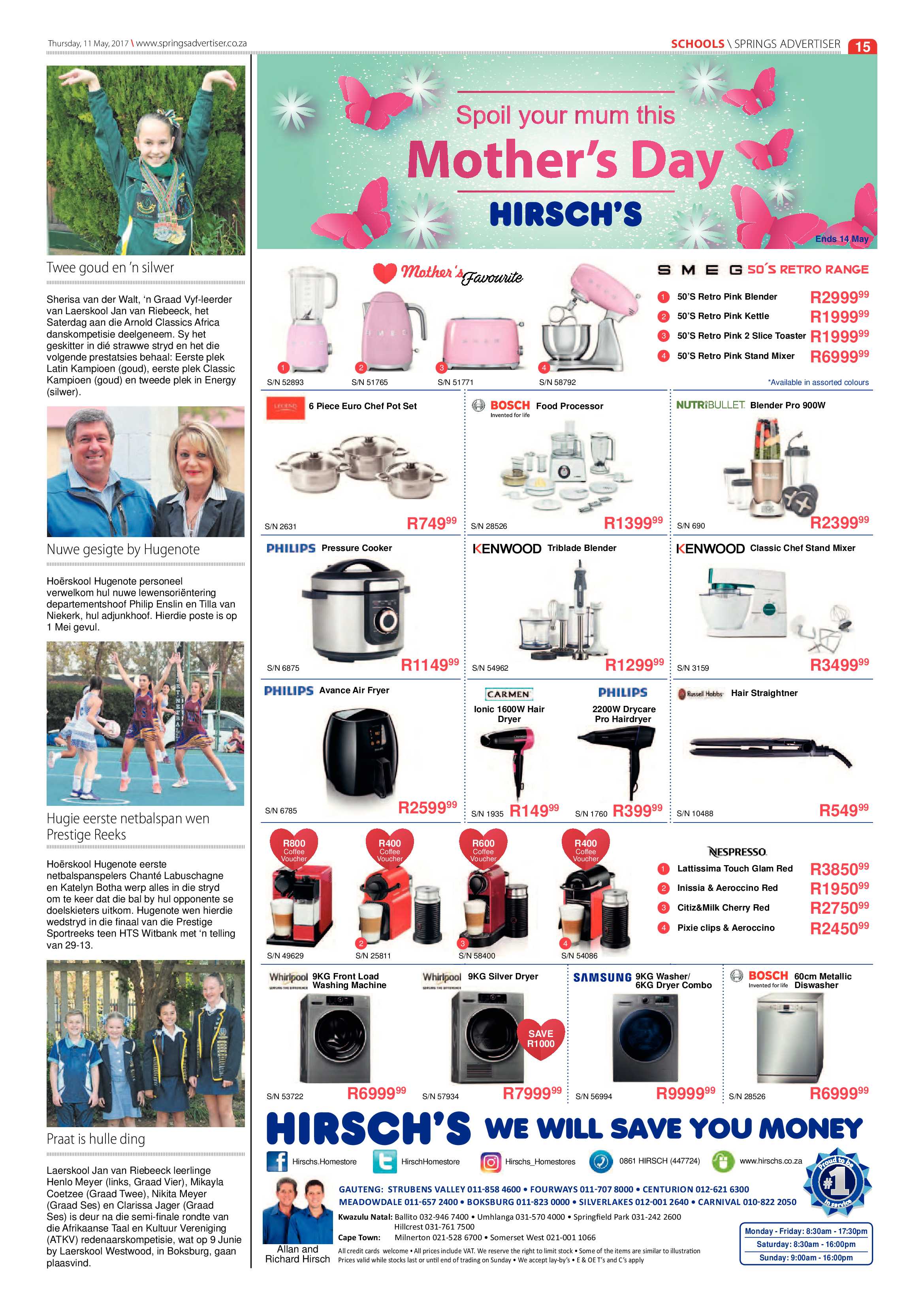 Springs Advertiser 11 May 2017 page 15