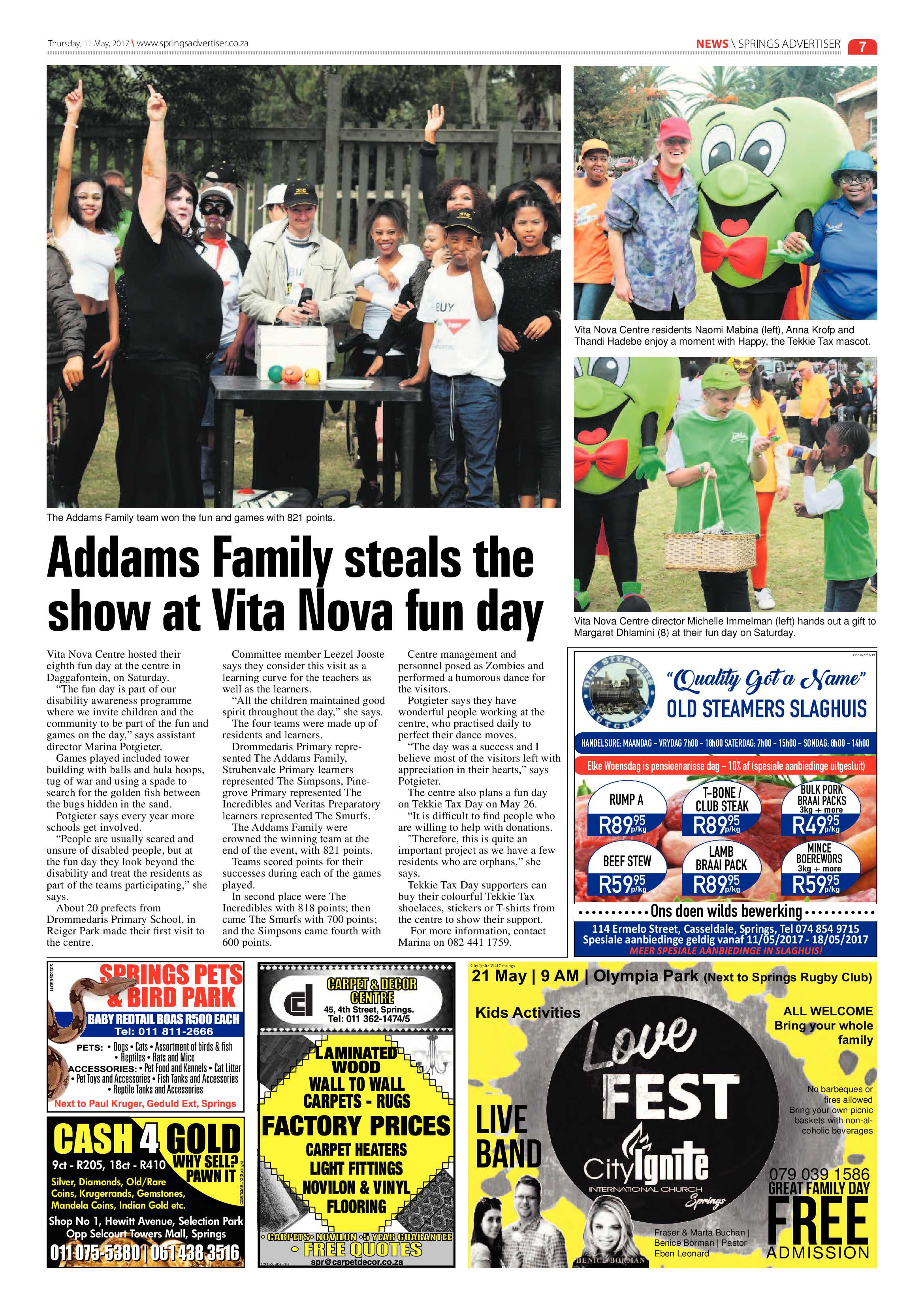 Springs Advertiser 11 May 2017 page 7