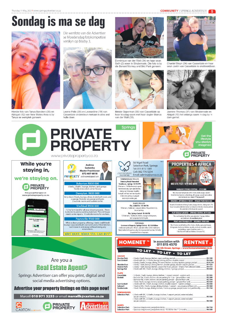 Springs Advertiser 11 May 2023 page 5