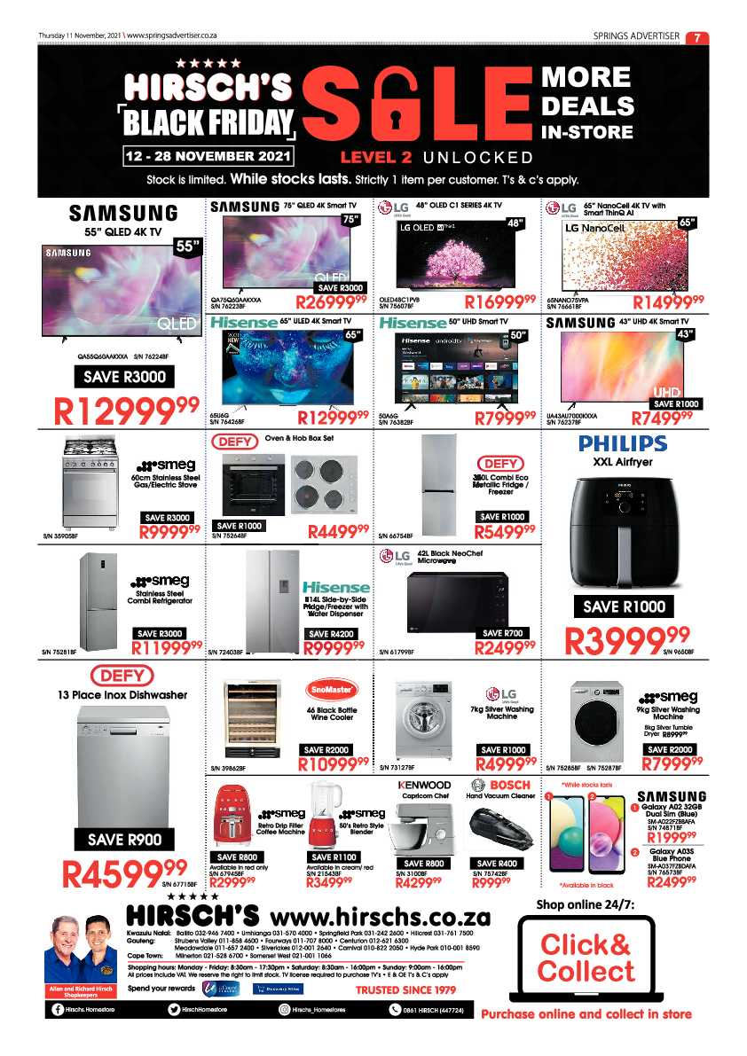 Springs Advertiser 11 November 2021 page 7