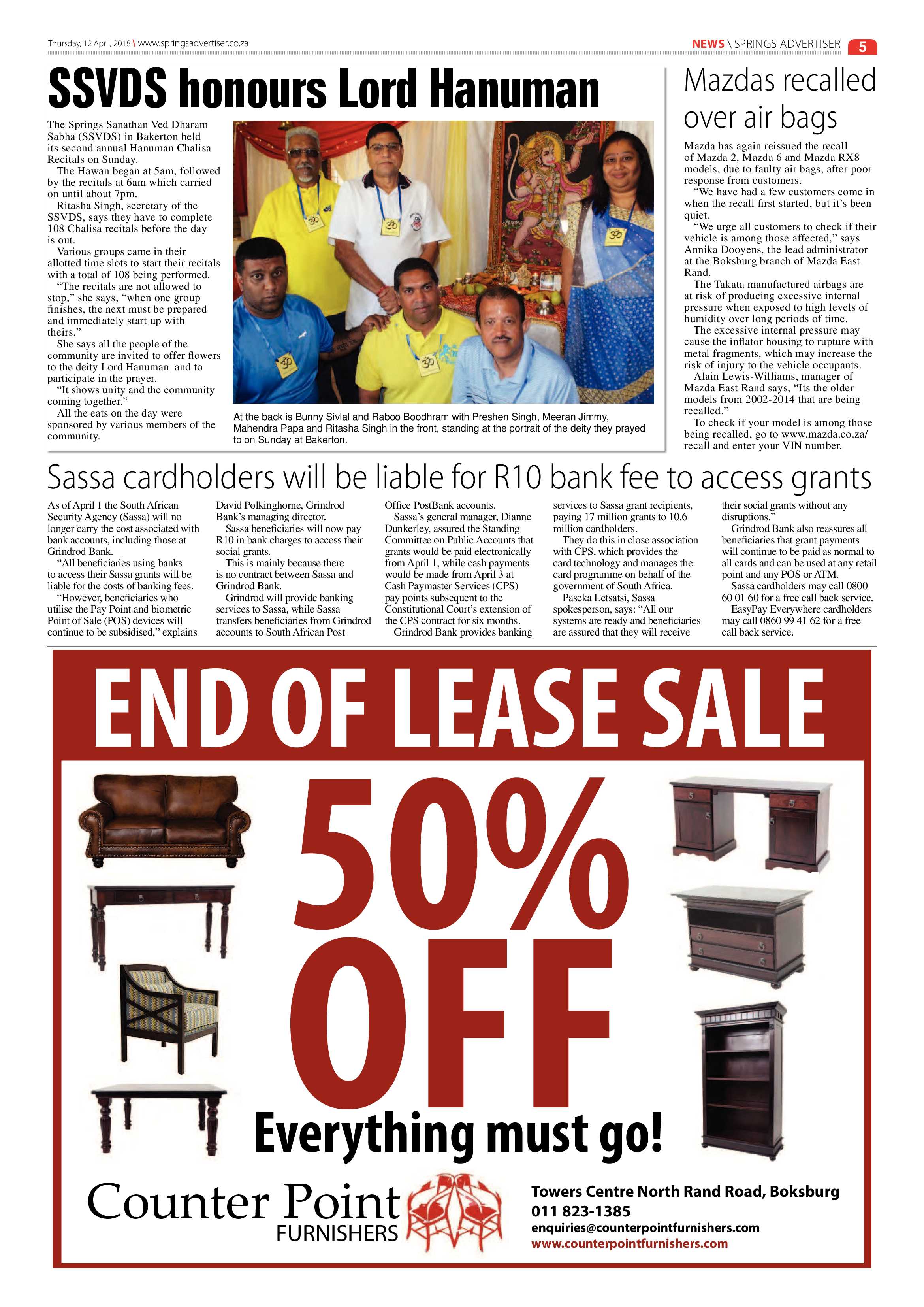 Springs Advertiser 12 April 2018 page 5