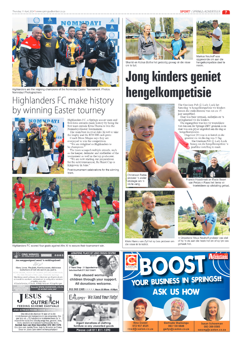 Springs Advertiser 12 April 2024 page 7