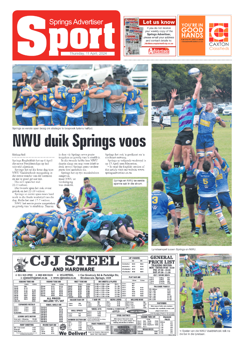Springs Advertiser 12 April 2024 page 8
