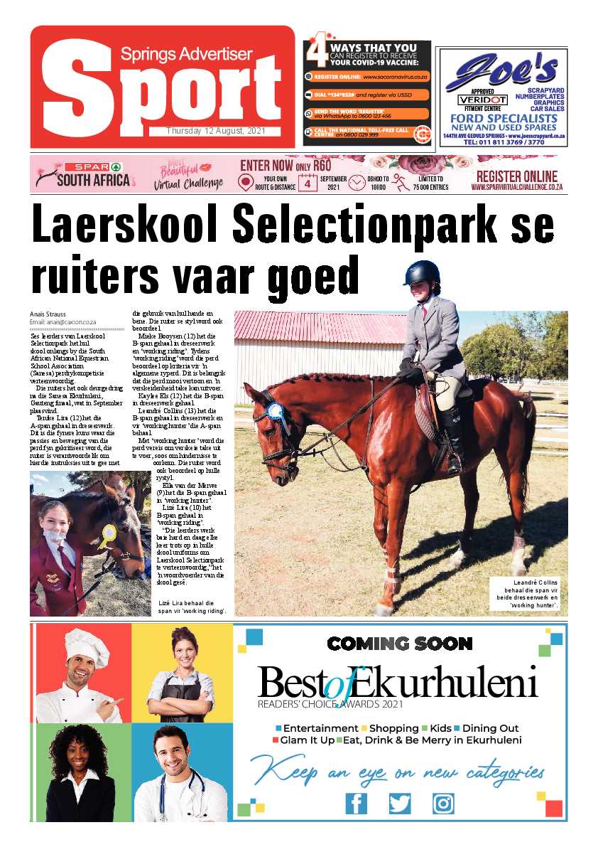 Springs Advertiser 12 August 2021 page 8