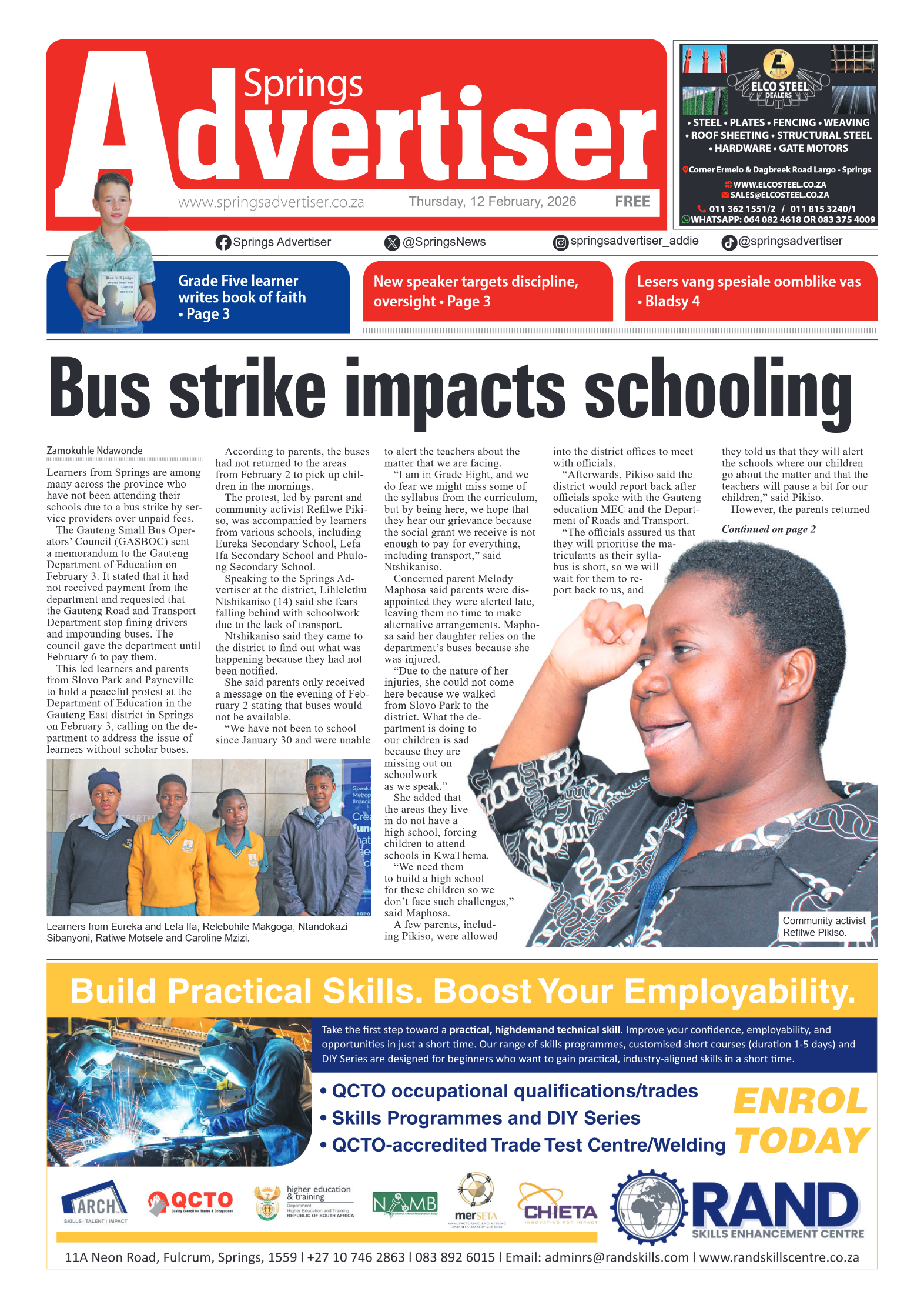 Springs Advertiser 12 February 2026 page 3