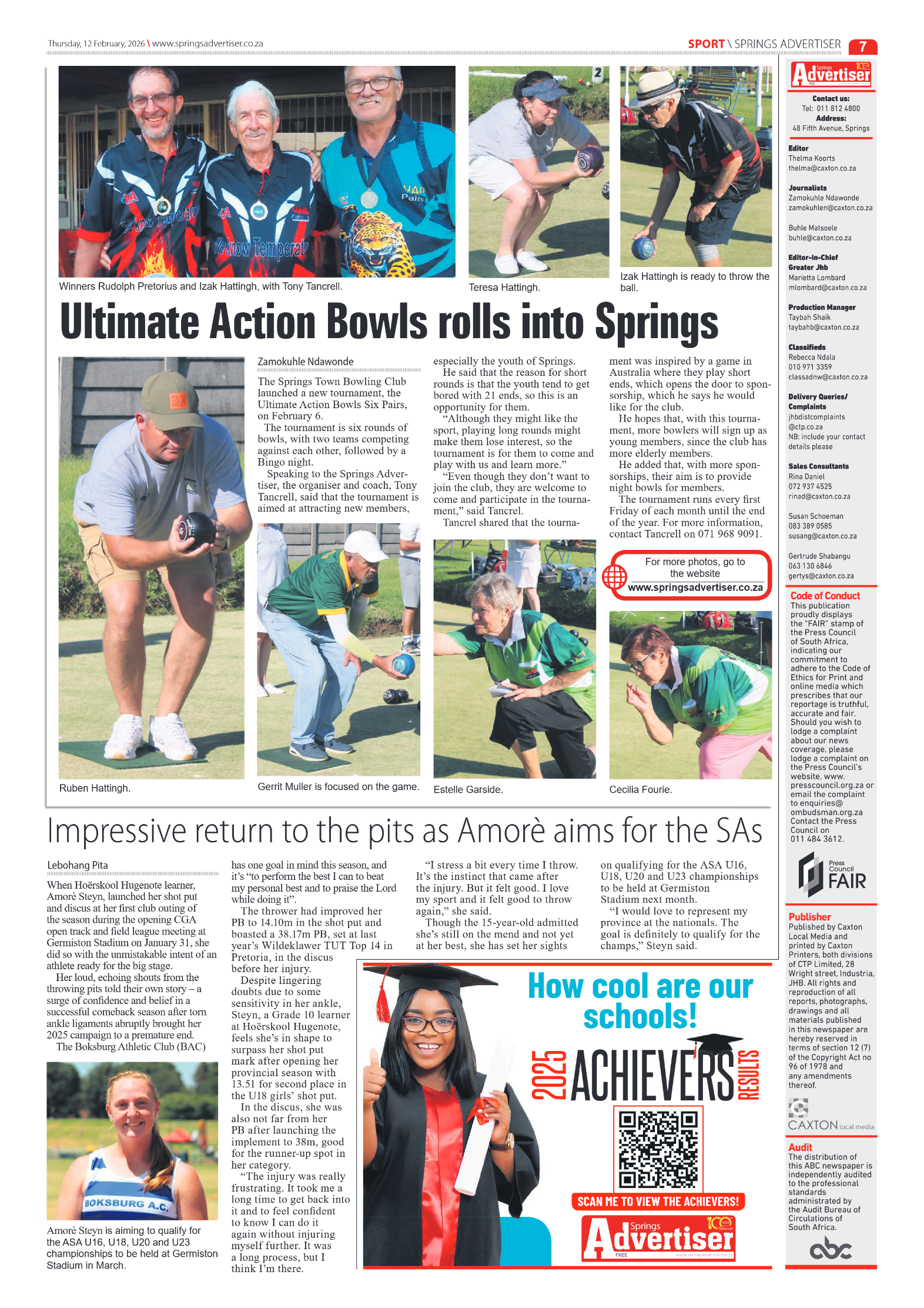 Springs Advertiser 12 February 2026 page 9