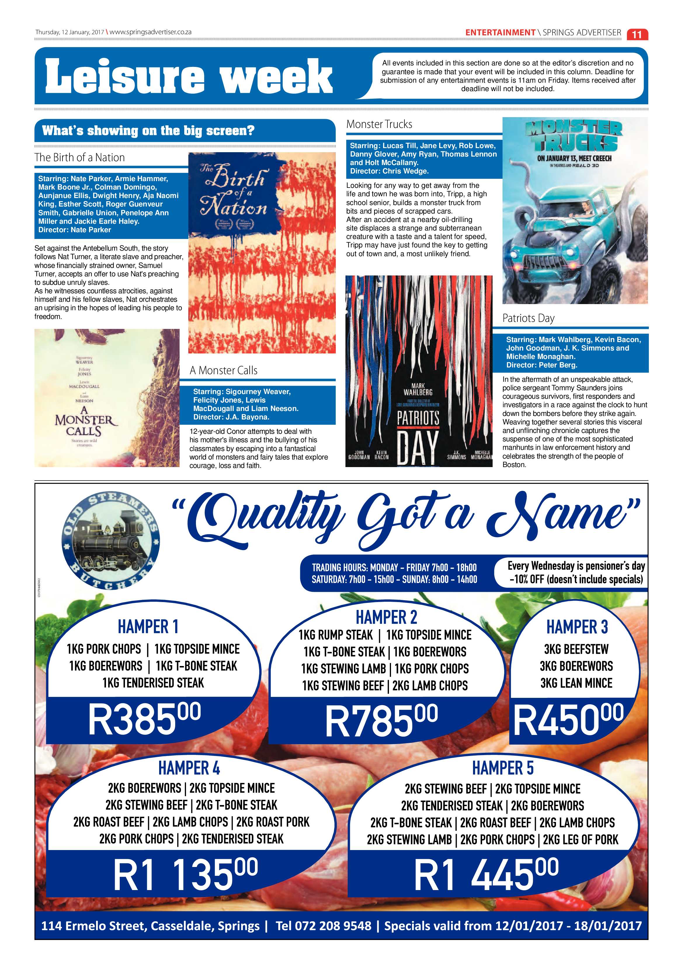 Springs Advertiser 12 January 2017 page 11