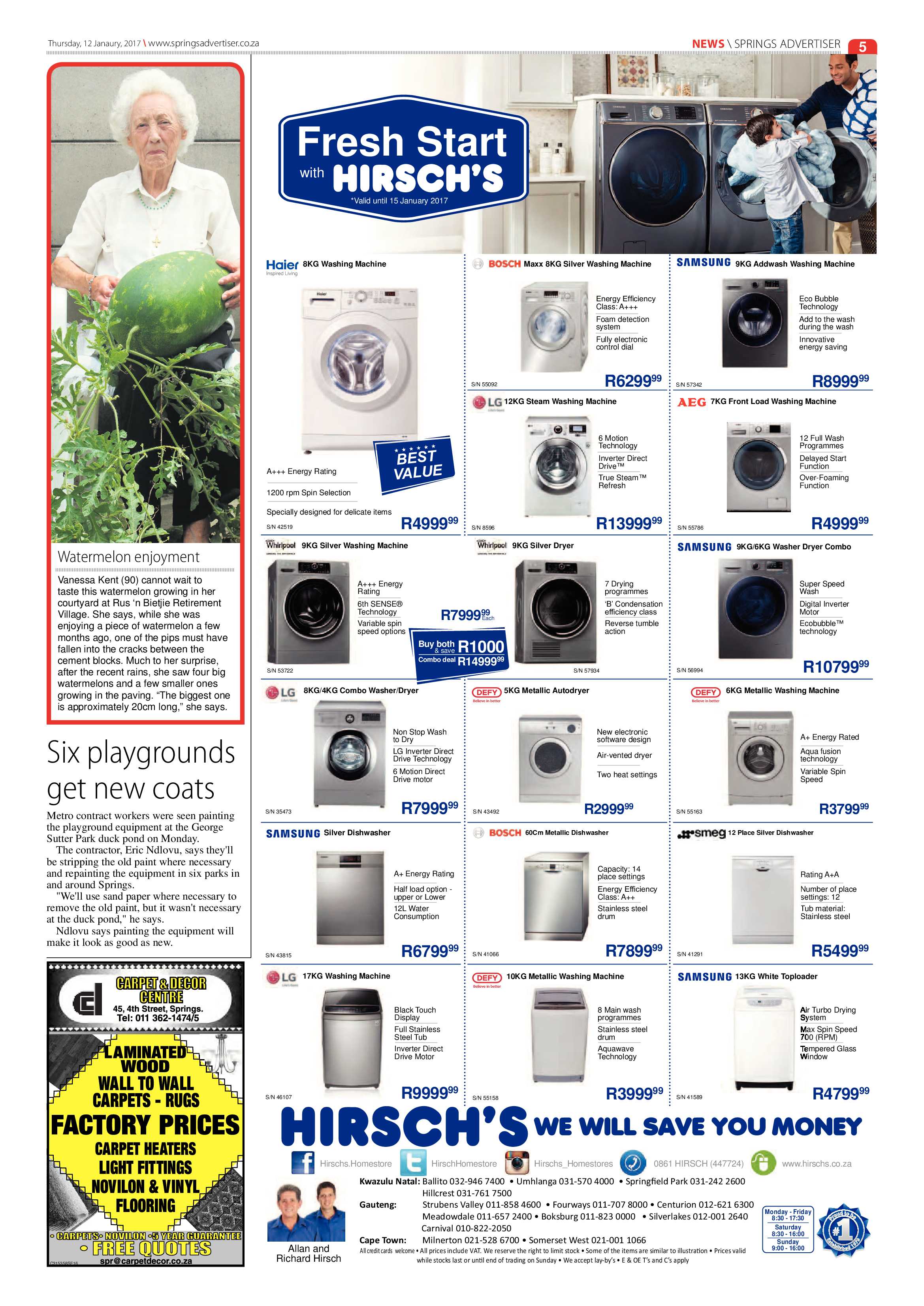 Springs Advertiser 12 January 2017 page 5