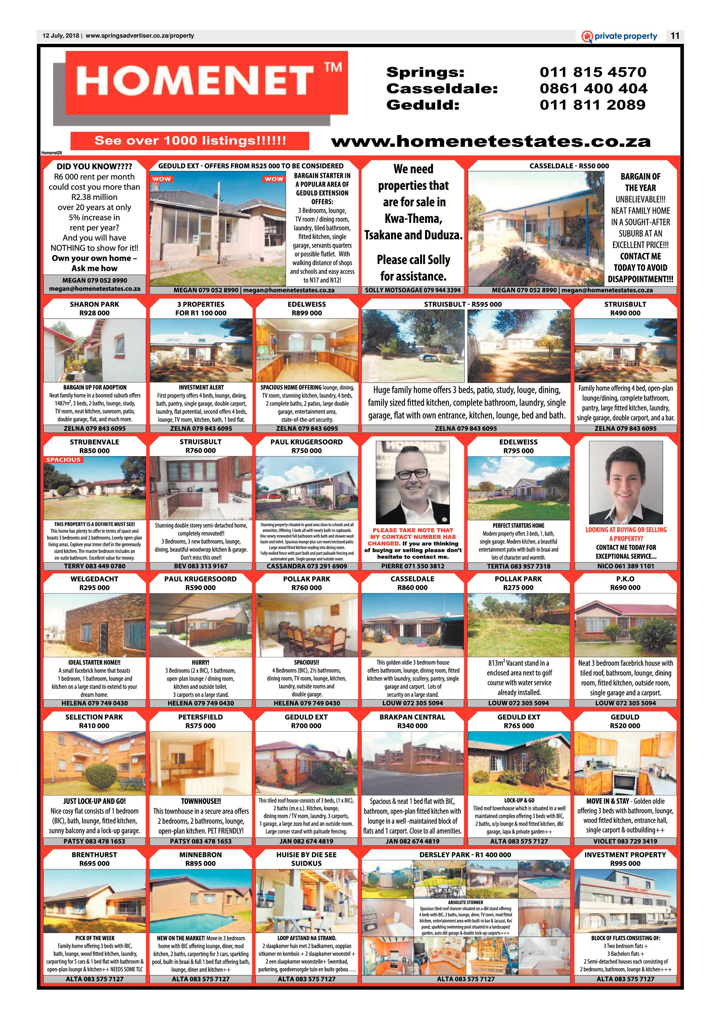 Springs Advertiser 12 July 2018 page 11