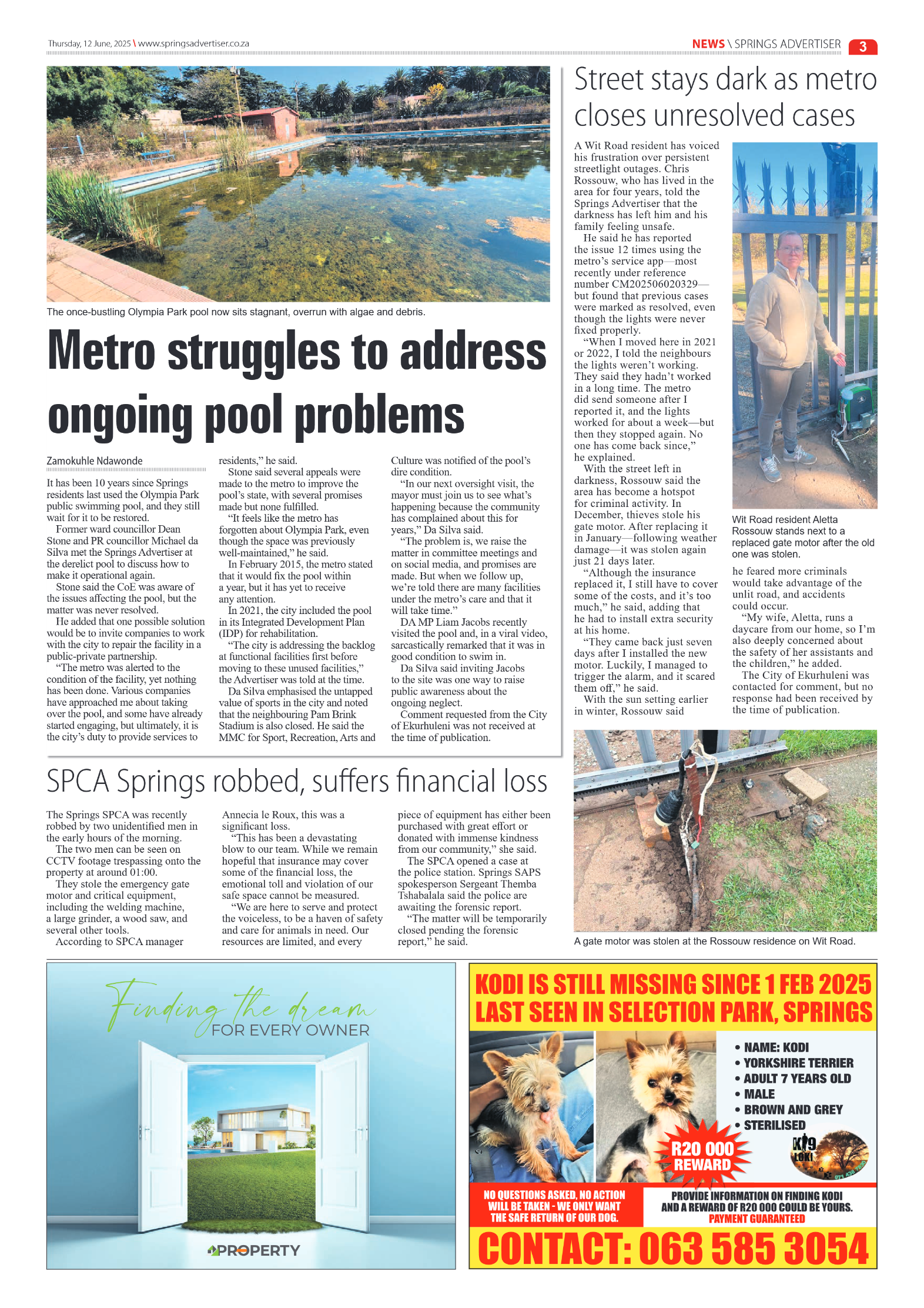 Springs Advertiser 12 June 2025 page 5